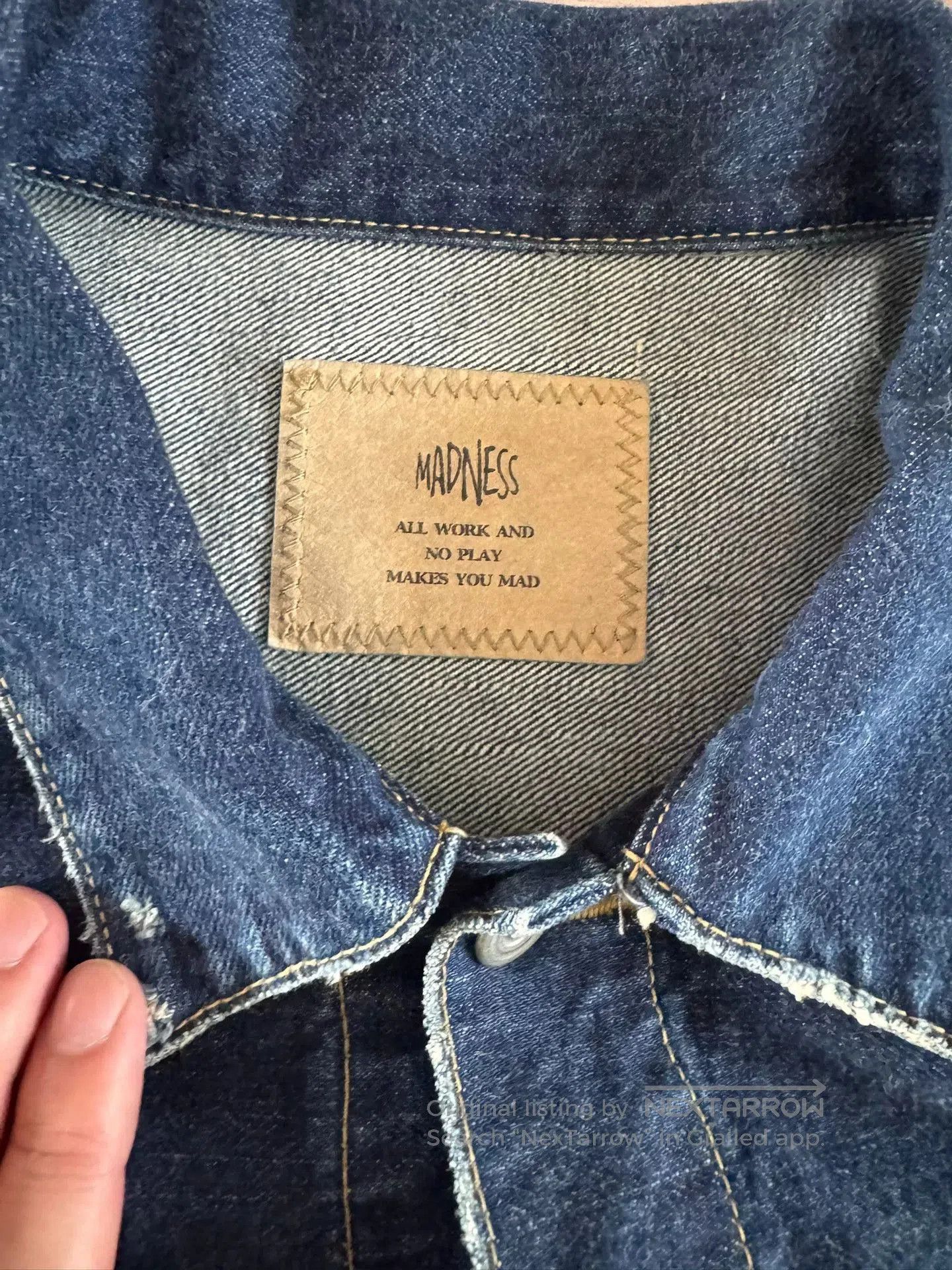 Madness Madness 23SS Japanese Denim Jacket. Size US L / EU 52-54 / 3 - 4 Thumbnail