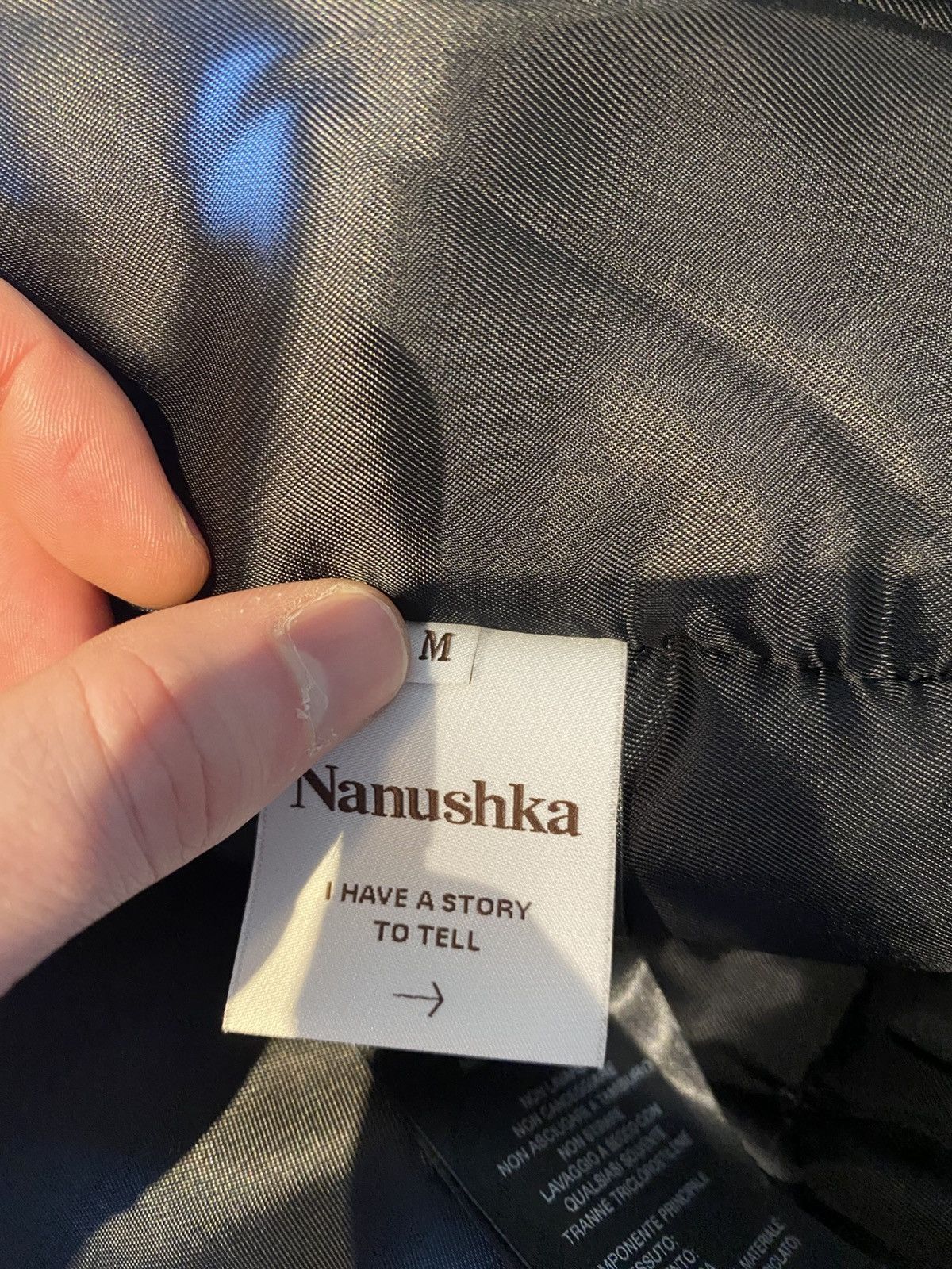Nanushka Nanushka Vegan Leather Bomber Jacket Size US M / EU 48-50 / 2 - 6 Thumbnail