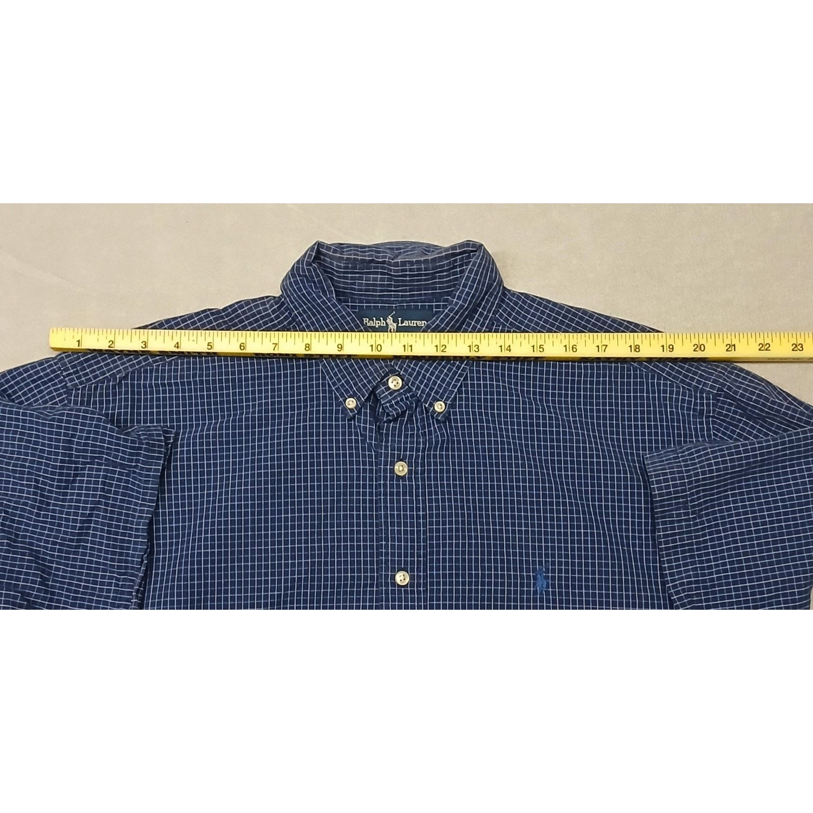 Polo Ralph Lauren Polo Ralph Lauren (XL) Multicolor Plaid Blake Cotton Shirt Size US XL / EU 56 / 4 - 4 Thumbnail