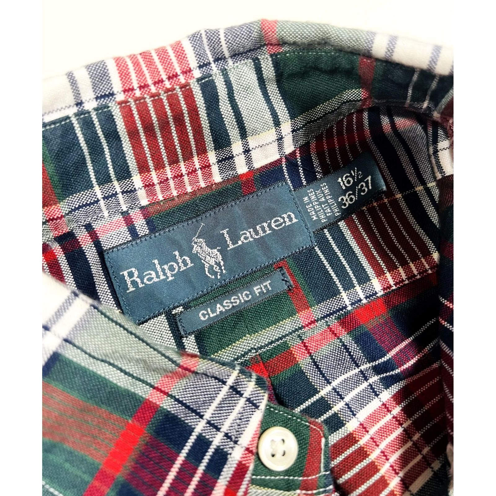Ralph Lauren Ralph Lauren Shirt Mens XL Plaid Classic Fit Button Down Long Sleeve Preppy Size US XL / EU 56 / 4 - 4 Thumbnail
