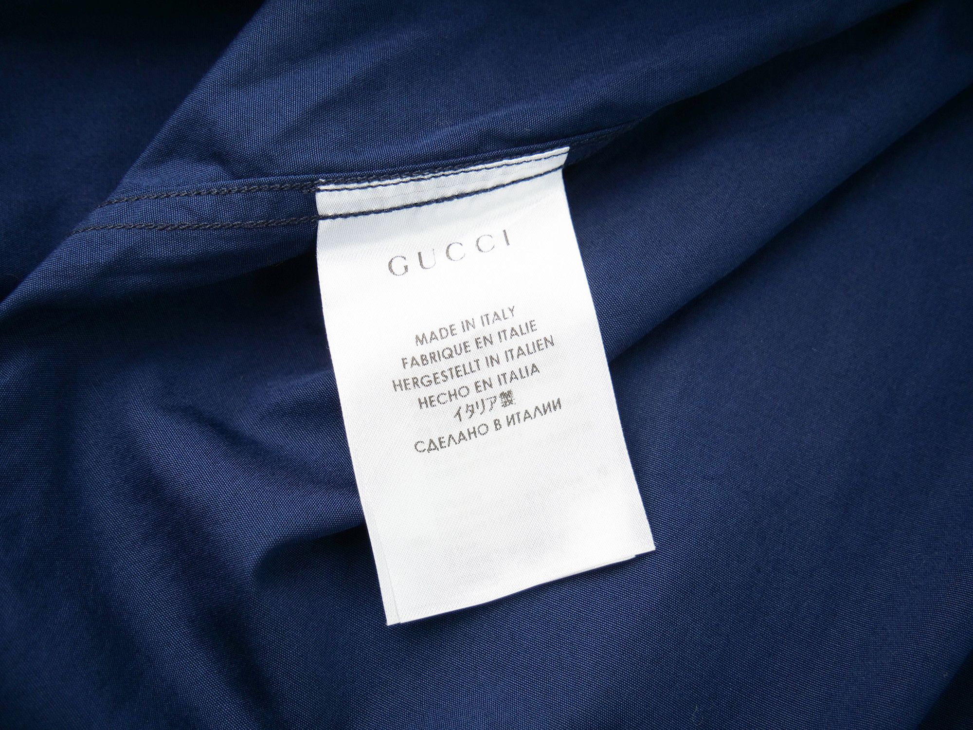 Gucci Gucci cotton shirt Size US L / EU 52-54 / 3 - 6 Thumbnail