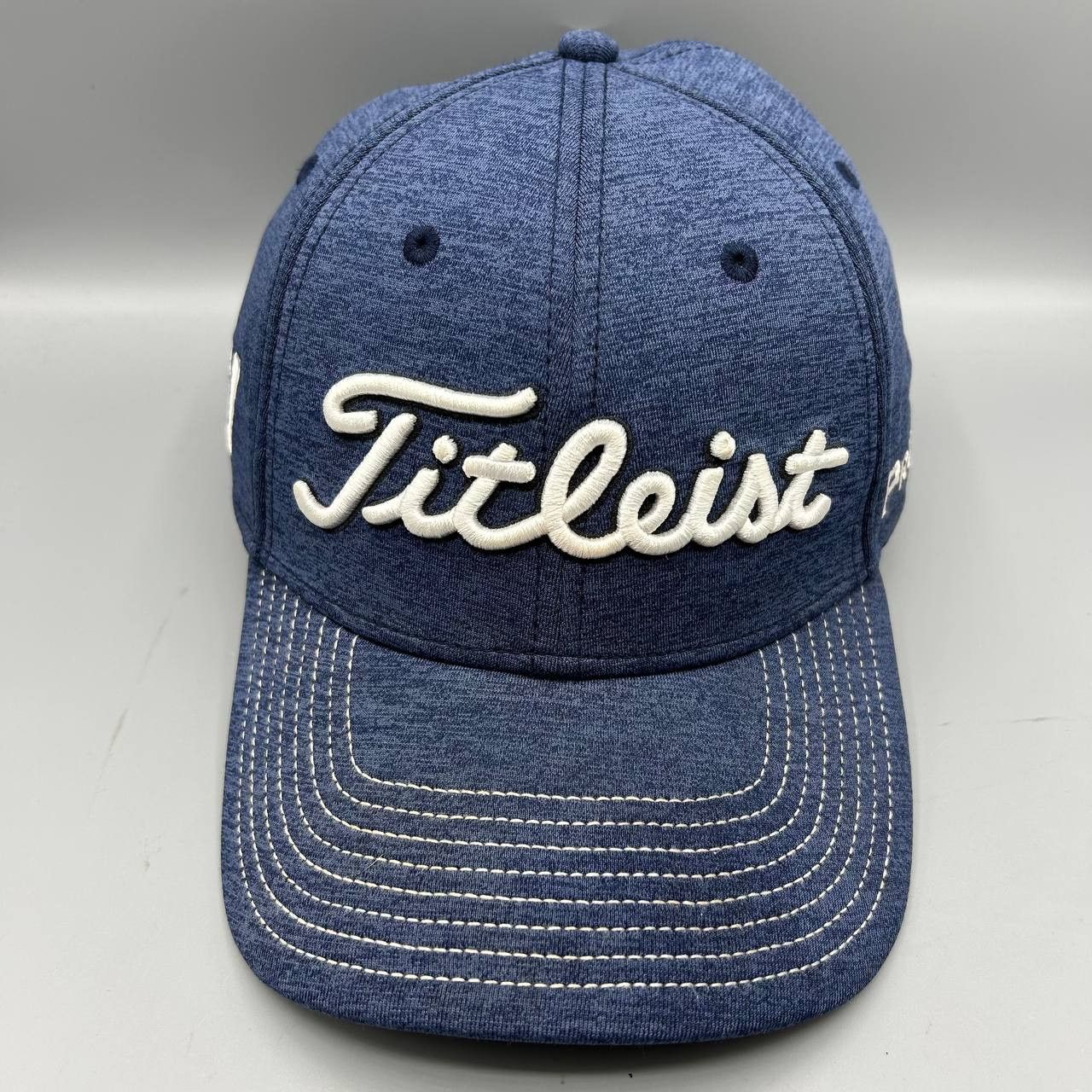 Footjoy Titleist Golf Hat Men L-XL FootJoy FJ Pro V1 Stretch Fitted Size ONE SIZE - 1 Thumbnail