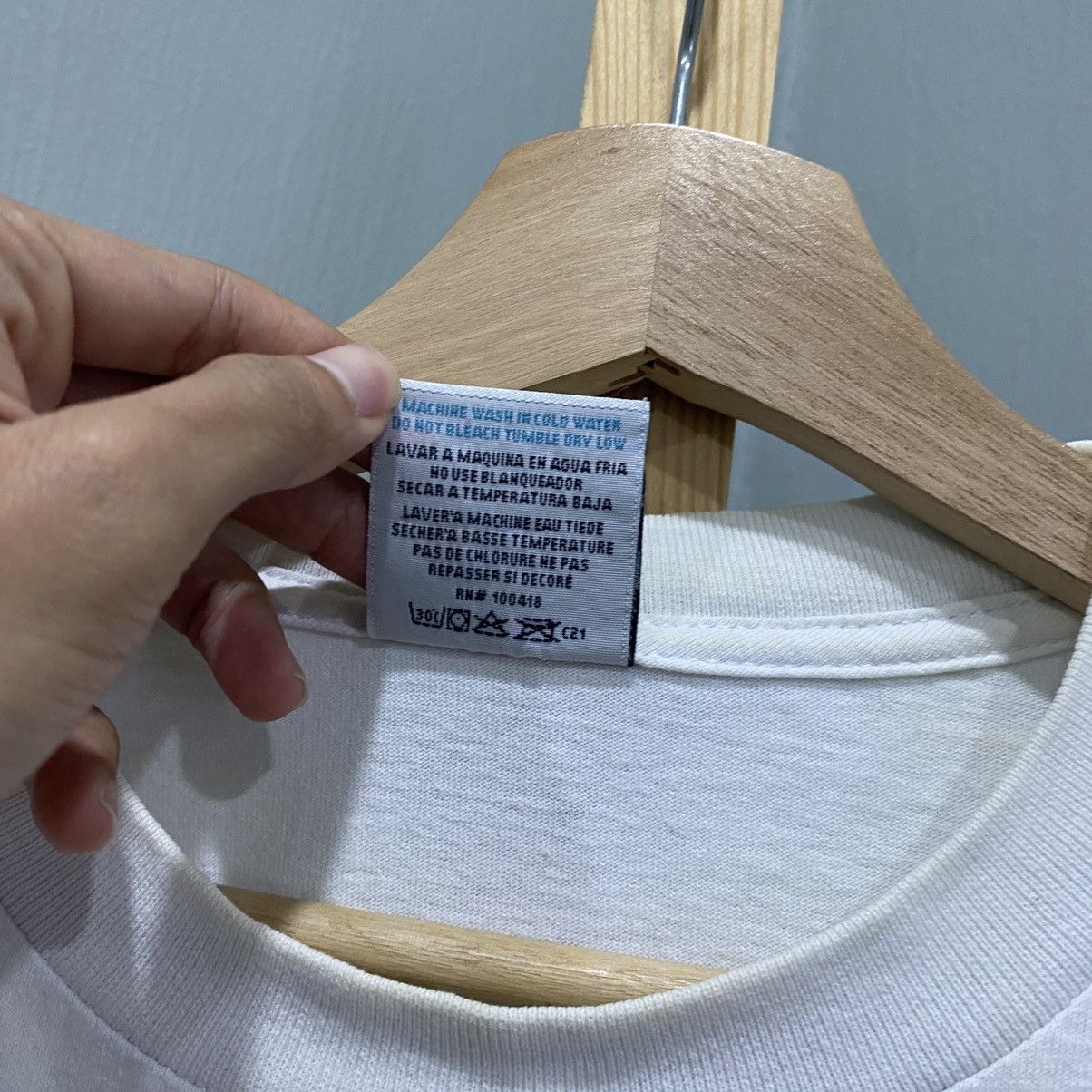Rap Tees PRO CLUB Heavyweight White T-Shirt - Oversized Fit - XL Size US XL / EU 56 / 4 - 9 Thumbnail
