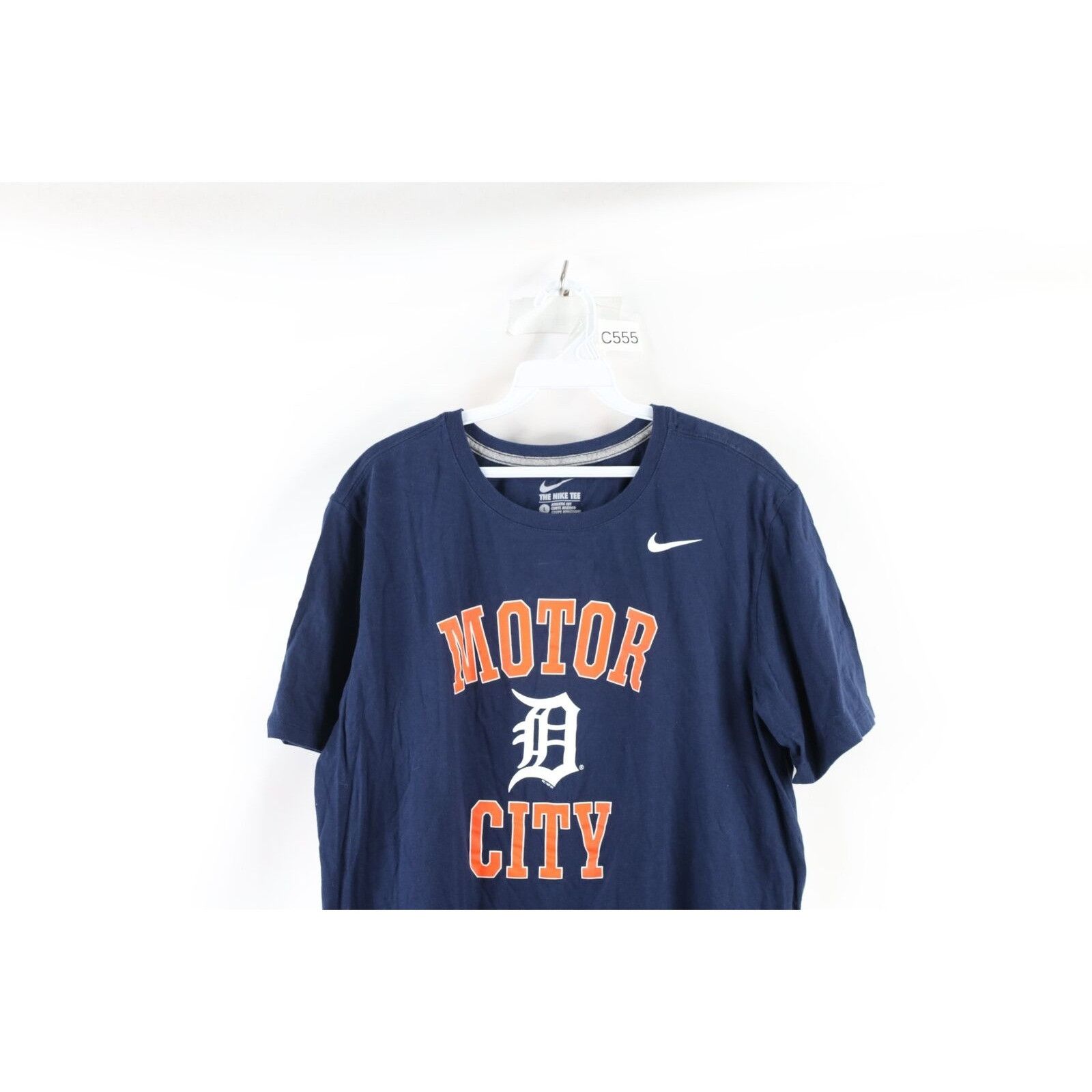 Nike Nike Spell Out Old English D Detroit Tigers T-Shirt Size US L / EU 52-54 / 3 - 2 Thumbnail