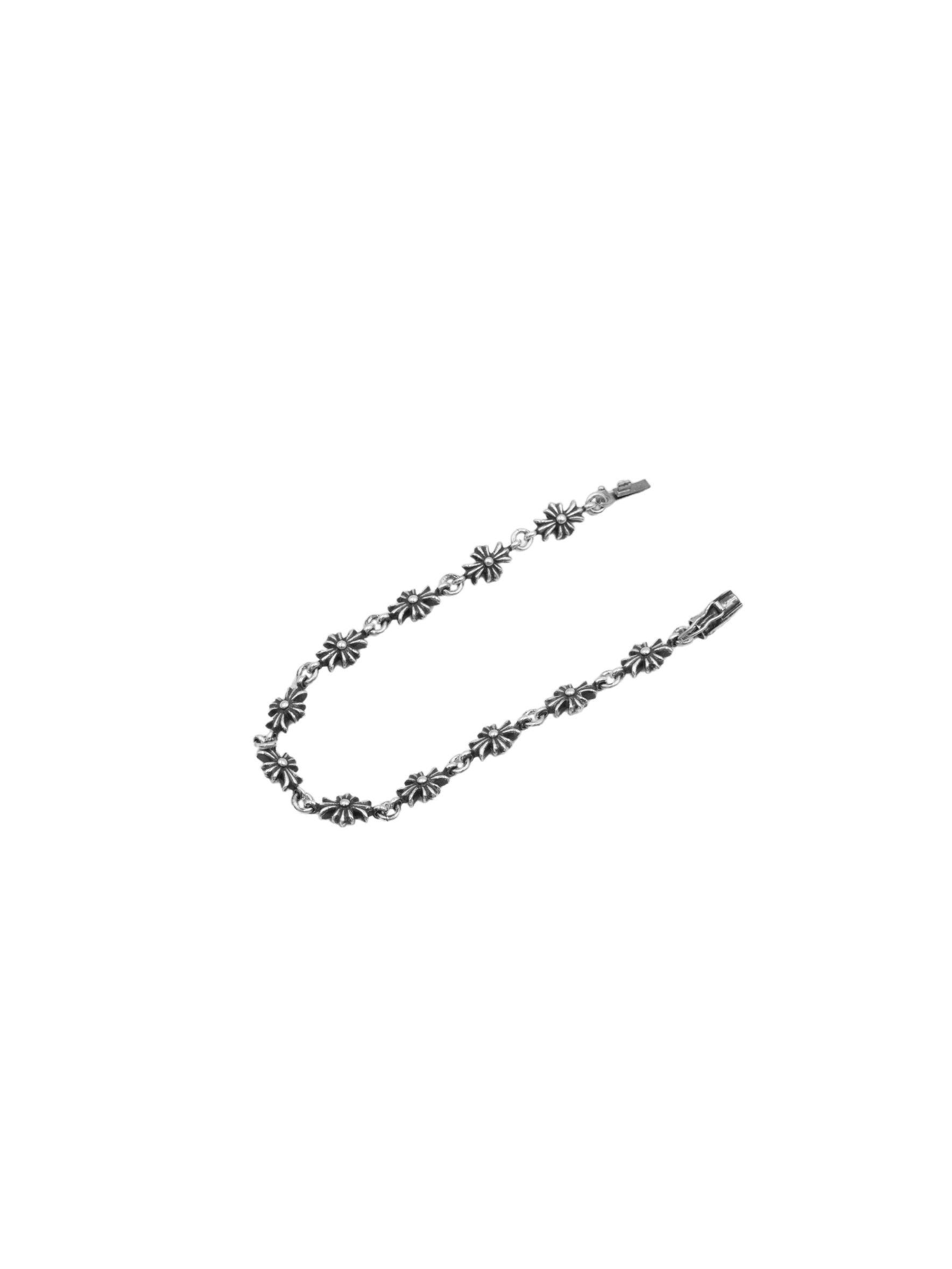 Chrome Hearts Chrome Hearts 925 Silver Tiny E Bracelet - 11L Size ONE SIZE - 2 Thumbnail