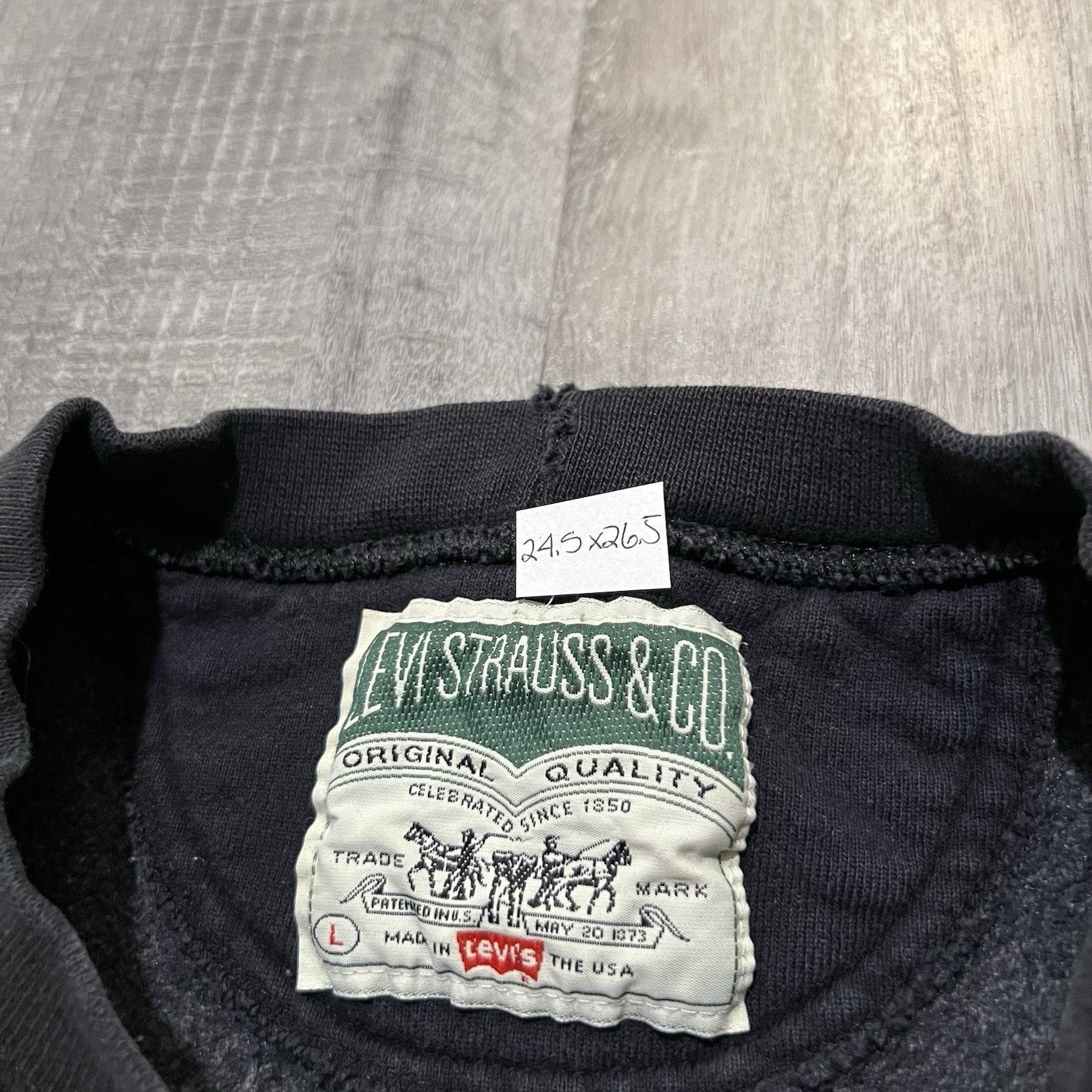 Vintage VTG Levis Strauss & Co Heavy Crewneck 90s USA Sweatshirt L Size US L / EU 52-54 / 3 - 5 Thumbnail