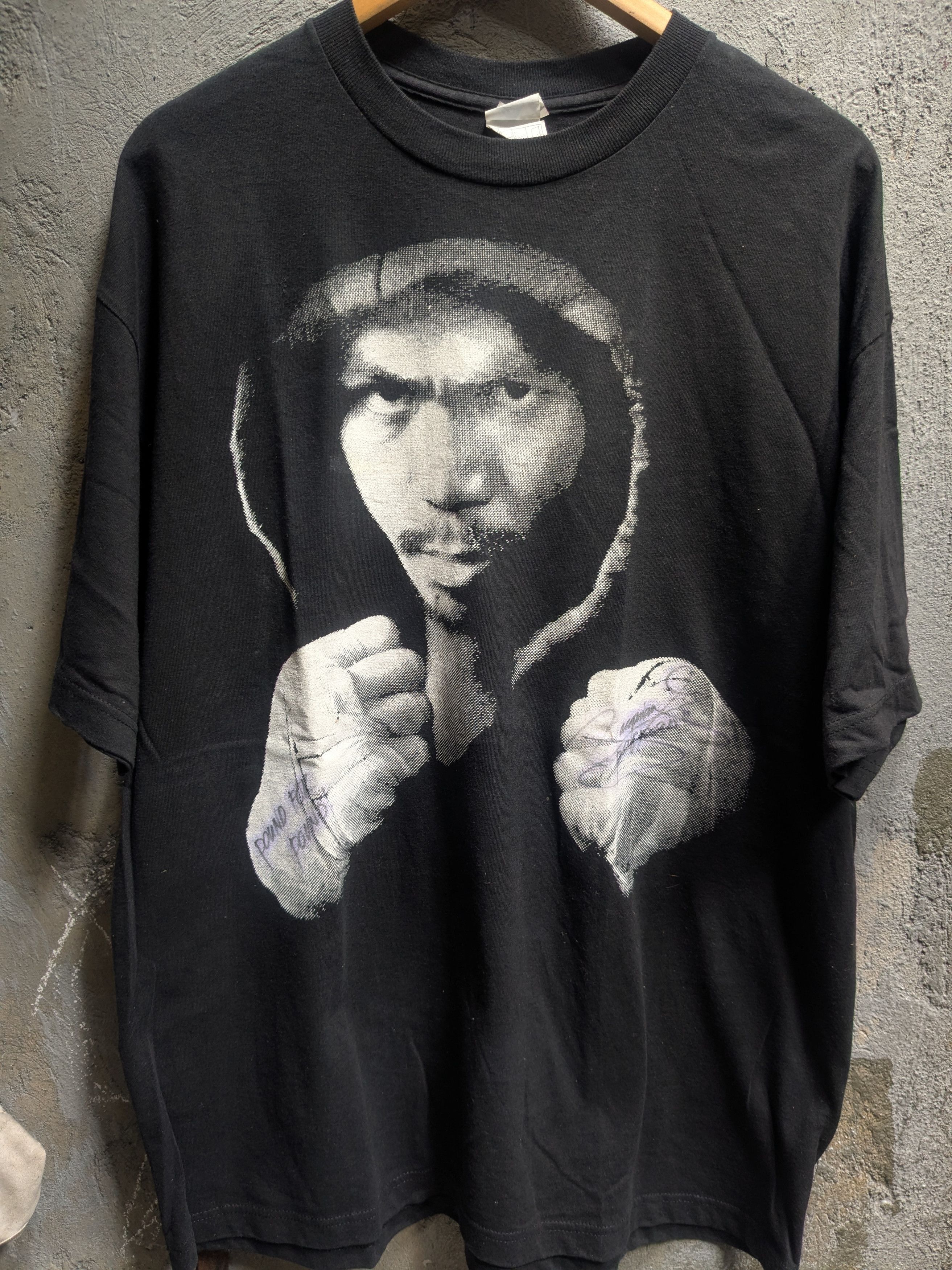 Vintage Manny Pacquiao autograph signed tee vintage y2k authentic Size US XL / EU 56 / 4 - 1 Thumbnail