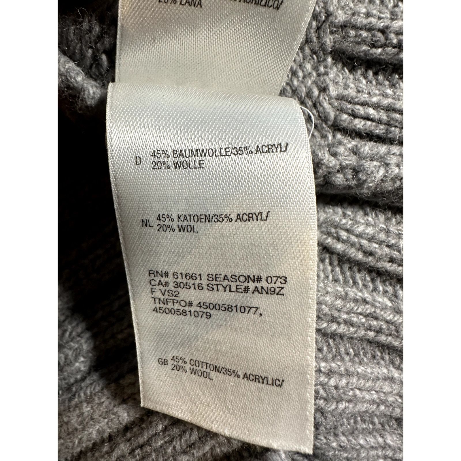 The North Face The North Face Women's Small Wool/cotton blend sweater AN9Z Size S / US 4 / IT 40 - 8 Thumbnail