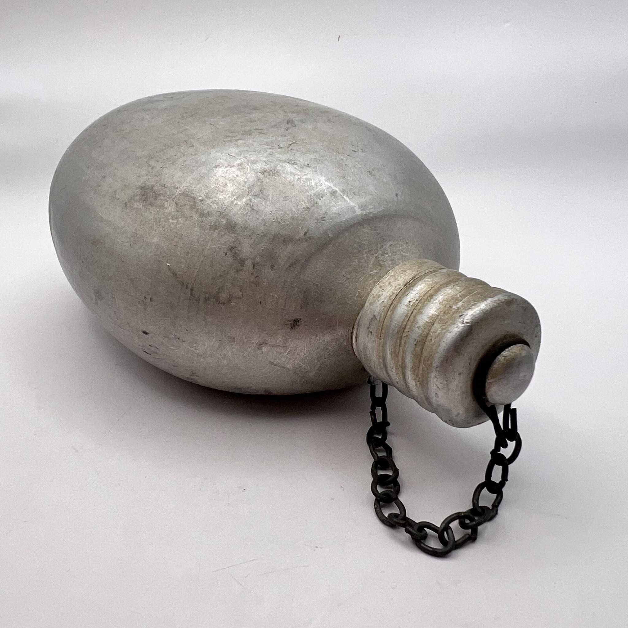 1950 Vintage USSR Military Aluminum Canteen Water Bottle