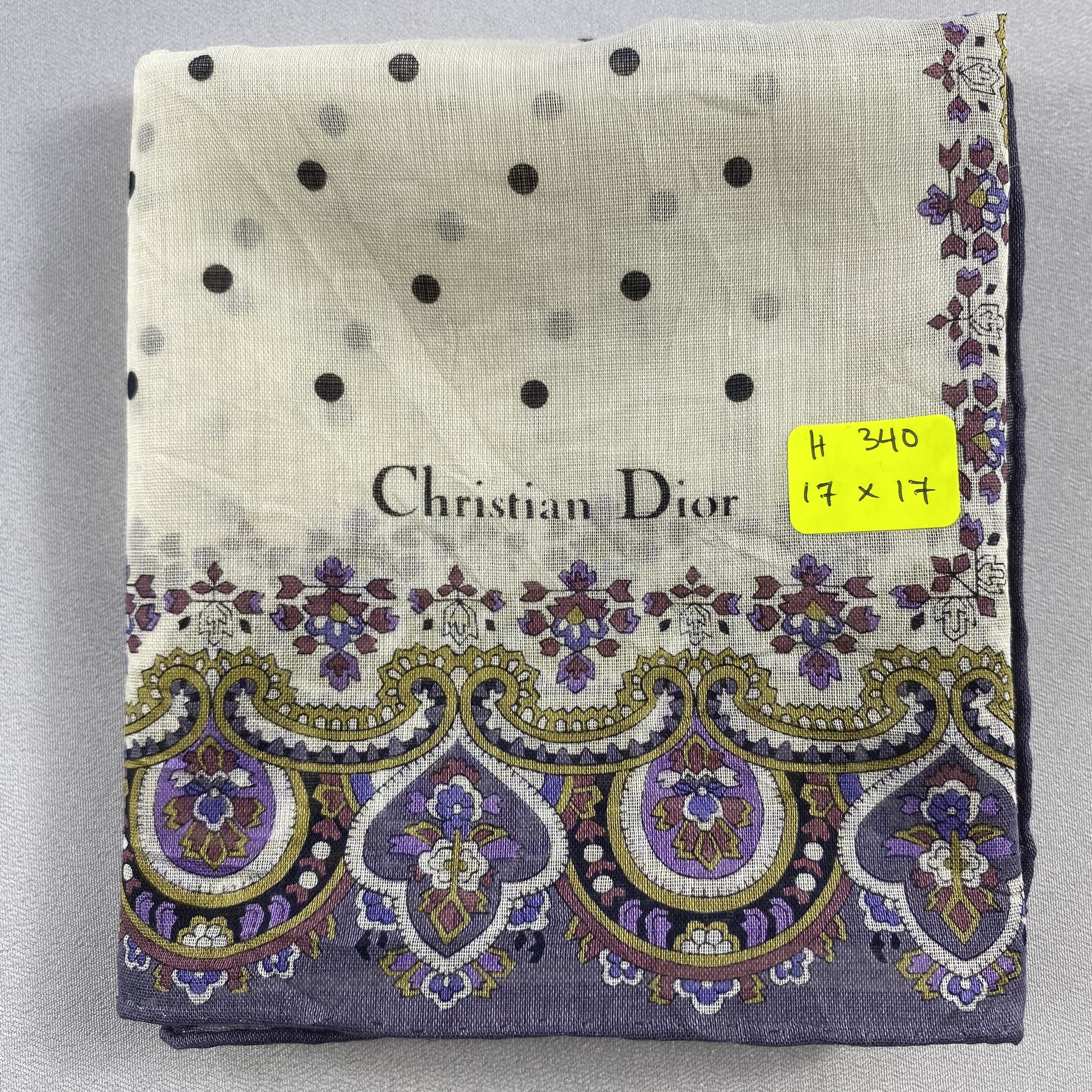 Vintage Christian Dior Monsieur Bandana/ Handkerchief / Neckerchief Size ONE SIZE - 5 Thumbnail