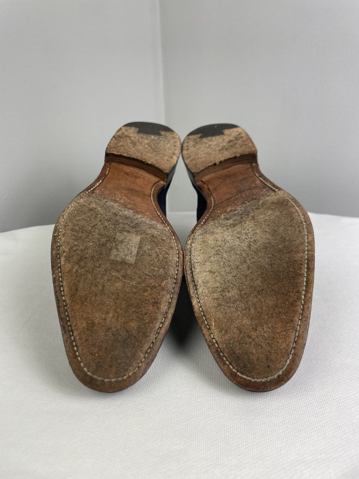 Church's Church’s Berlin Navy Suede Wingtip Brogues UK 8.5 F Size US 9.5 / EU 42-43 - 10 Thumbnail