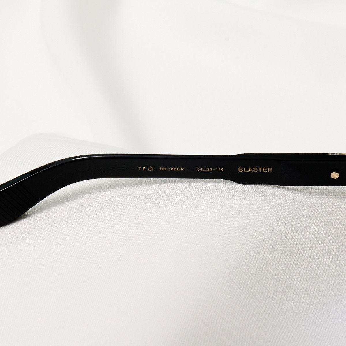 Chrome Hearts CHROME HEARTS BLASTER BLACK/18KGP GLASSES Size ONE SIZE - 5 Thumbnail