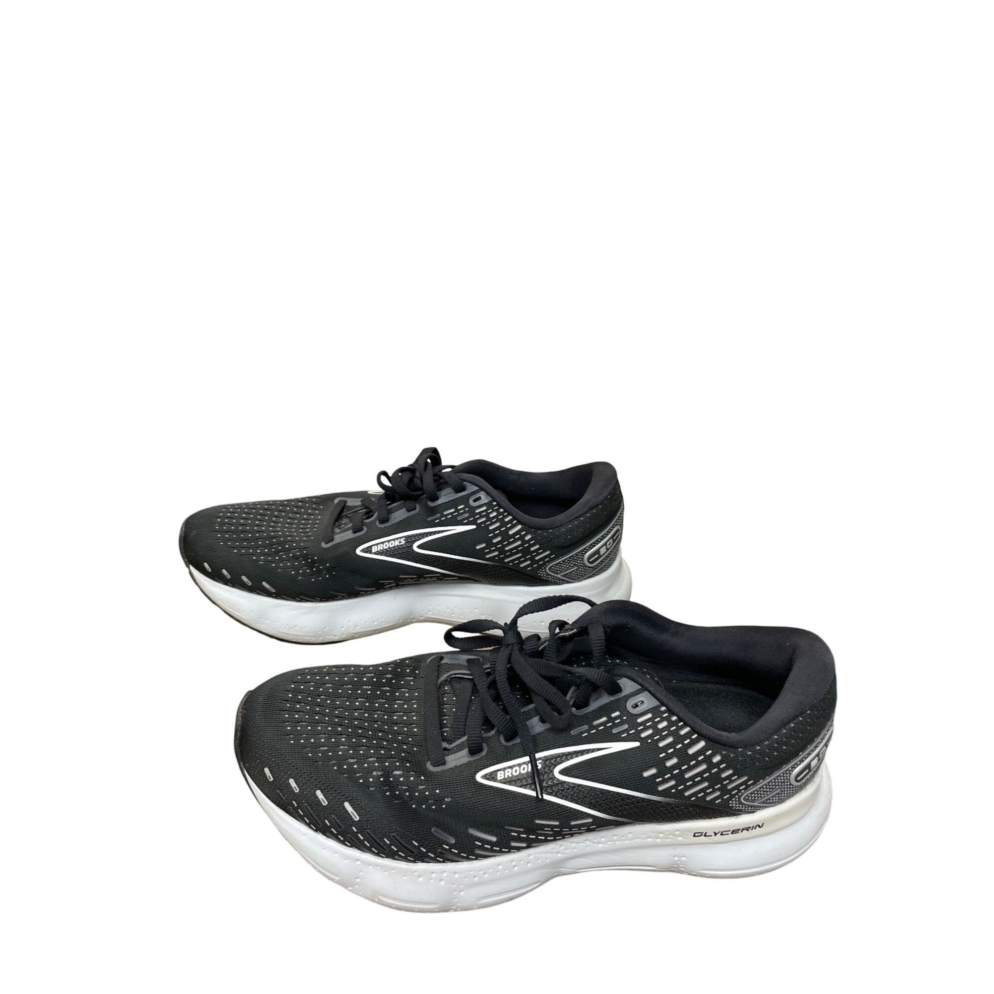 Brooks Brooks Glycerin 20 Womans Black White Running Shoes sneakers Size US 11 / IT 41 - 3 Thumbnail