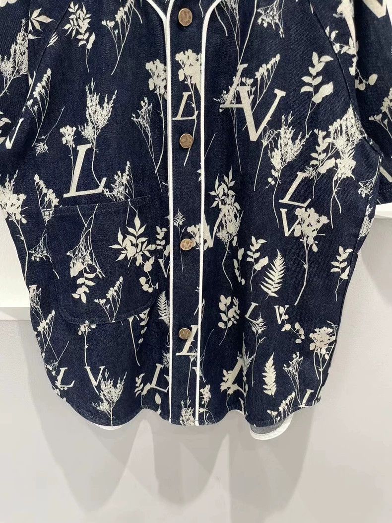 Louis Vuitton Louis Vuitton Wheat ear baseball shirt 2502-Nextarrow Size US M / EU 48-50 / 2 - 4 Thumbnail