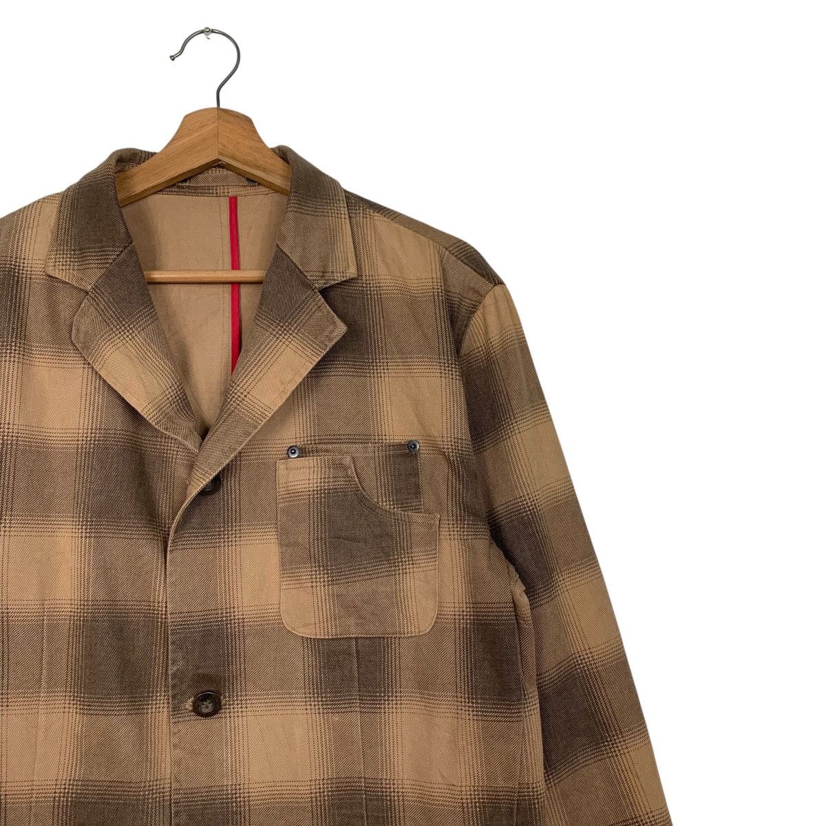 In The Attic IN THE ATTIC Checked Casual Jacket #2800-C126 Size US L / EU 52-54 / 3 - 4 Thumbnail