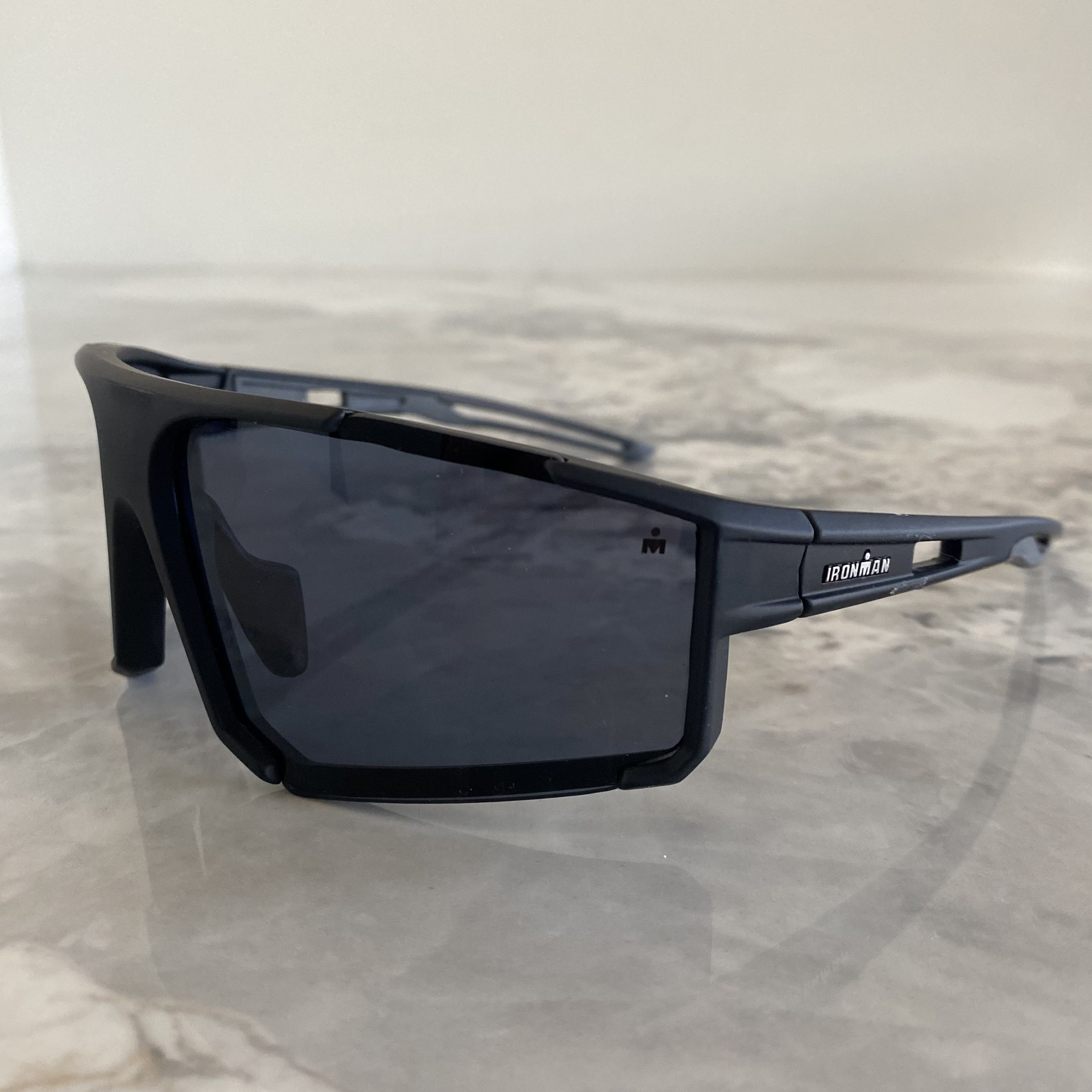 Vintage Black Futuristic Matrix Sporty Sunglasses Size ONE SIZE - 7 Thumbnail