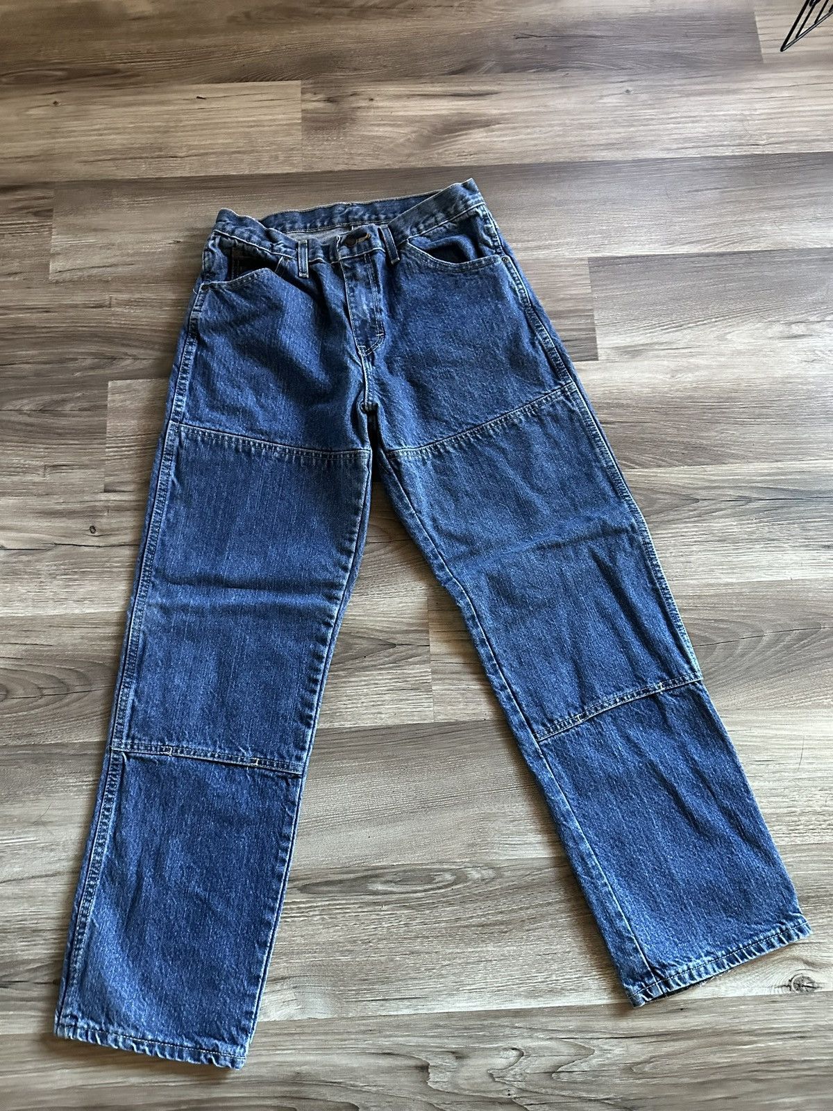 Dickies Dickies Double Knee Denim Pants Indigo size 30 Size US 30 / EU 46 - 1 Thumbnail