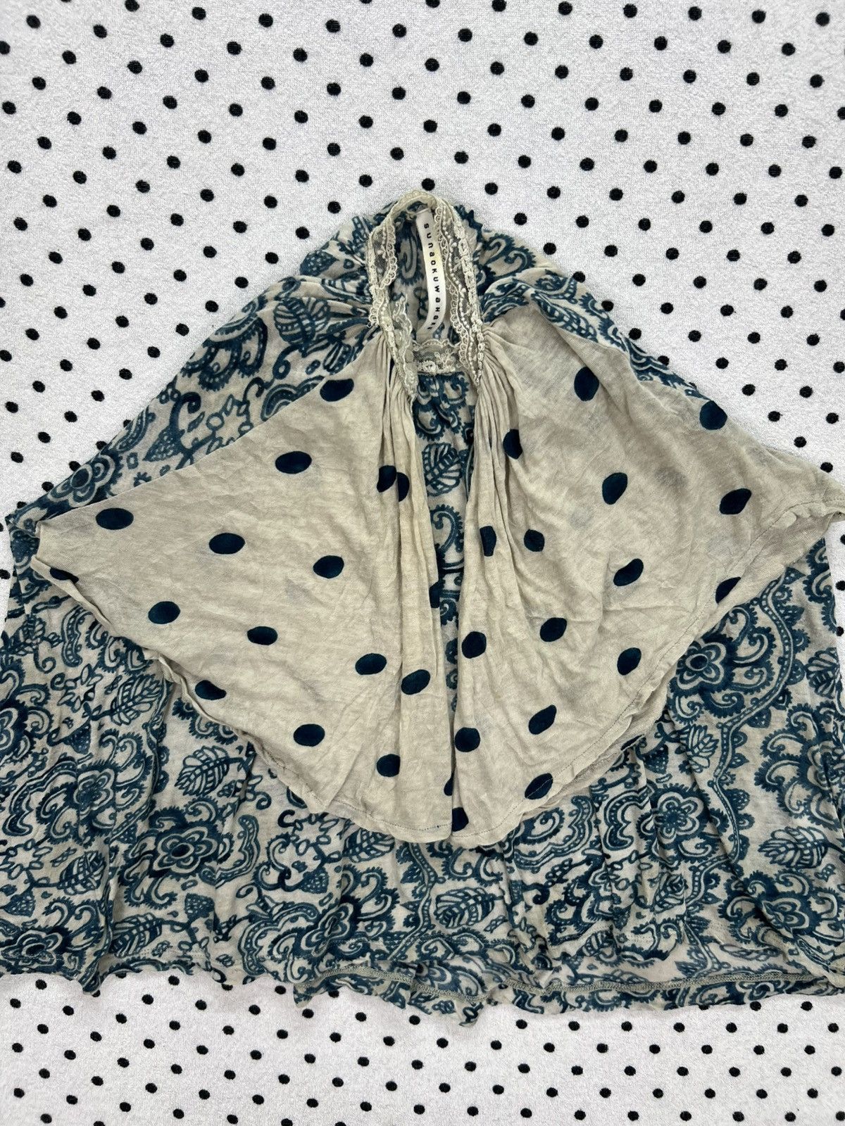 Sunao Kuwahara Sunao Kuwahara Issey Miyake Draped Top Size S / US 4 / IT 40 - 4 Thumbnail