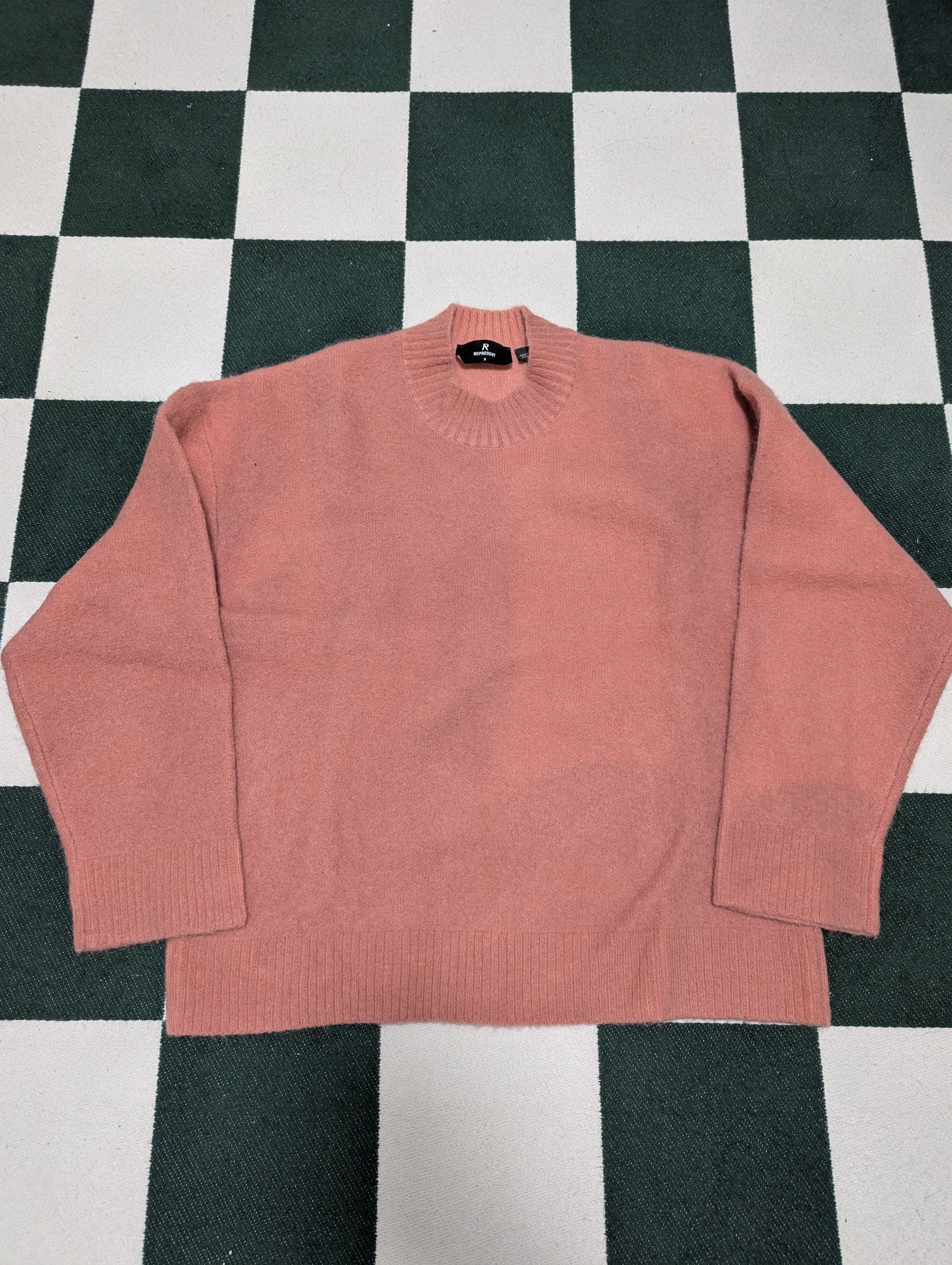 Represent Clo. Represent Sprayed Horizons Knit Sweatshirt Size US S / EU 44-46 / 1 - 1 Thumbnail