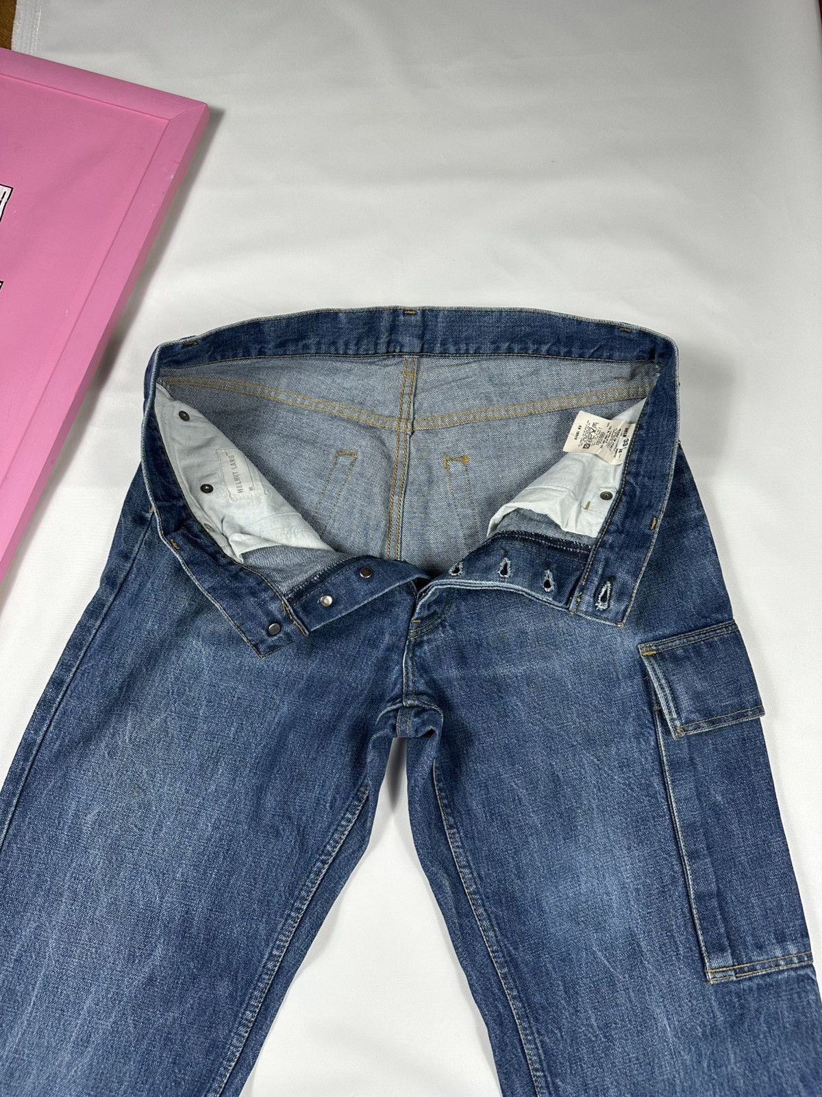 Helmut Lang × Vintage Archive Helmut Lang Denim Cargo One Pocket Size US 32 / EU 48 - 13 Thumbnail