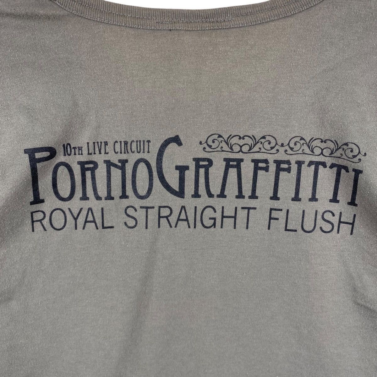 Band Tees Japanese Band PORNO GRAFFITTI Royal Straight Flush Tour Tee Size US M / EU 48-50 / 2 - 6 Thumbnail