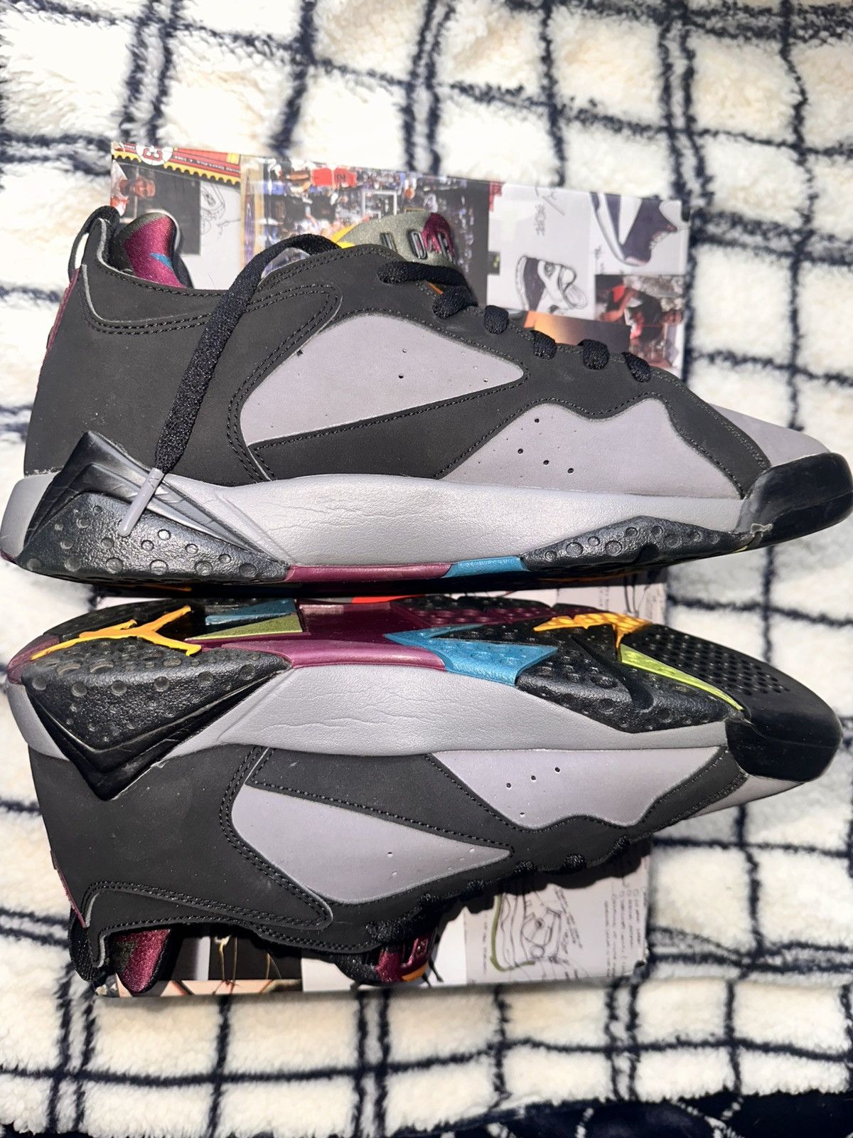 Jordan Brand Jordan 7 Retro Bordeaux Low Size US 8.5 / EU 41-42 - 2 Thumbnail