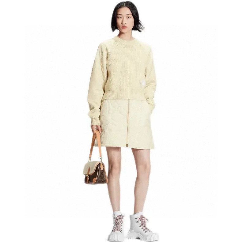 Louis Vuitton Louis Vuitton Goose-yellow wool knit sweater Size M / US 6-8 / IT 42-44 - 9 Thumbnail