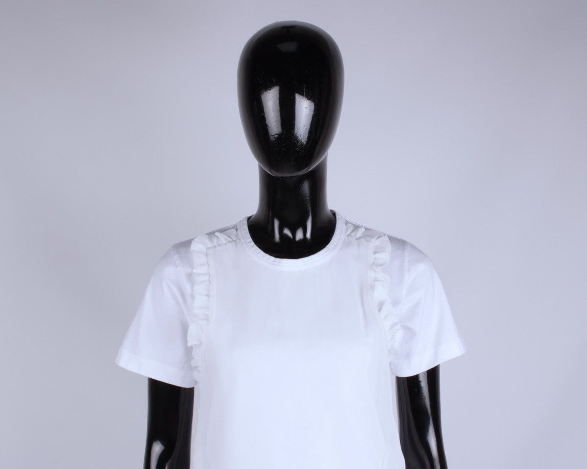 Comme des Garcons × Comme des Garcons Girl × Japanese Brand CDG Comme des Garcons Girl Ruffle T-Shirt Japan Size M / US 6-8 / IT 42-44 - 6 Thumbnail