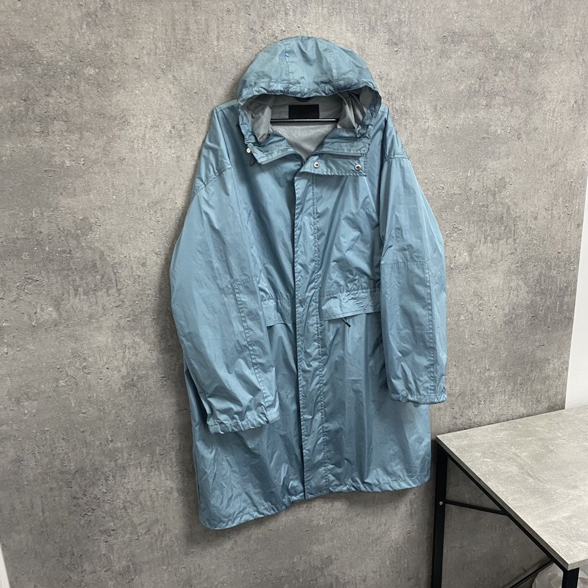 Prada Vintage Prada Nylon RainCoat Jacket Size US S / EU 44-46 / 1 - 2 Thumbnail
