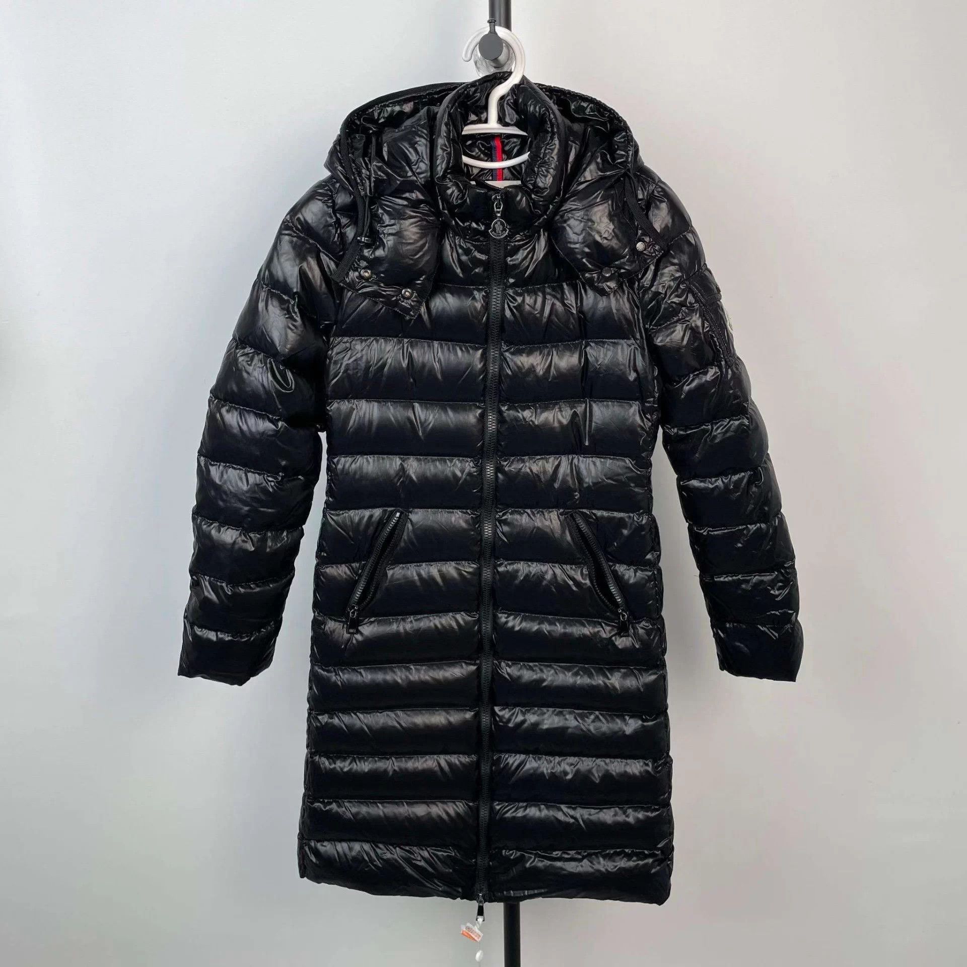 Moncler Moncler long black puffer jacket size 0 Size XS / US 0-2 / IT 36-38 - 1 Thumbnail