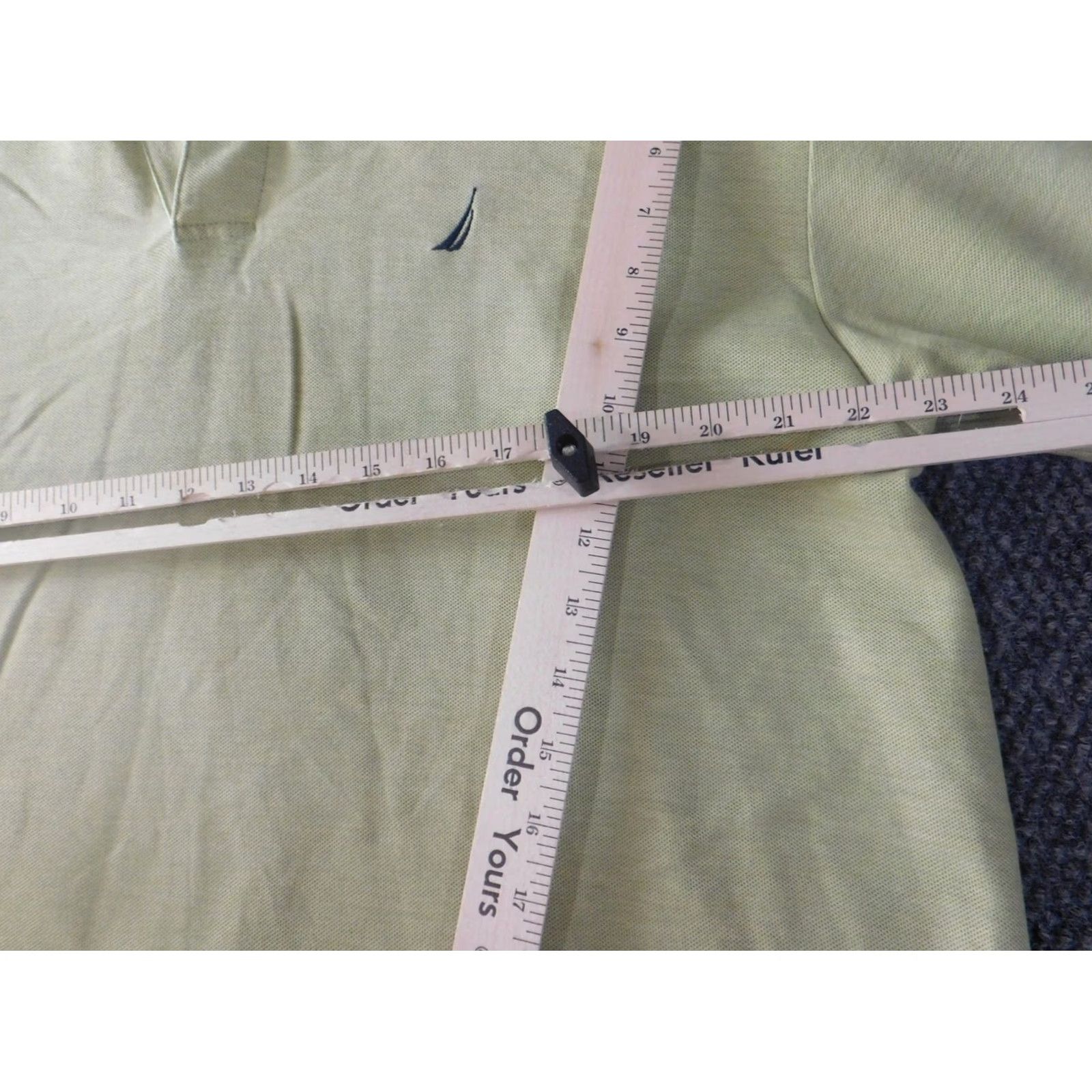 Nautica Nautica Polo Shirt XL Green Logo Button Classic Casual Men Size US XL / EU 56 / 4 - 4 Thumbnail