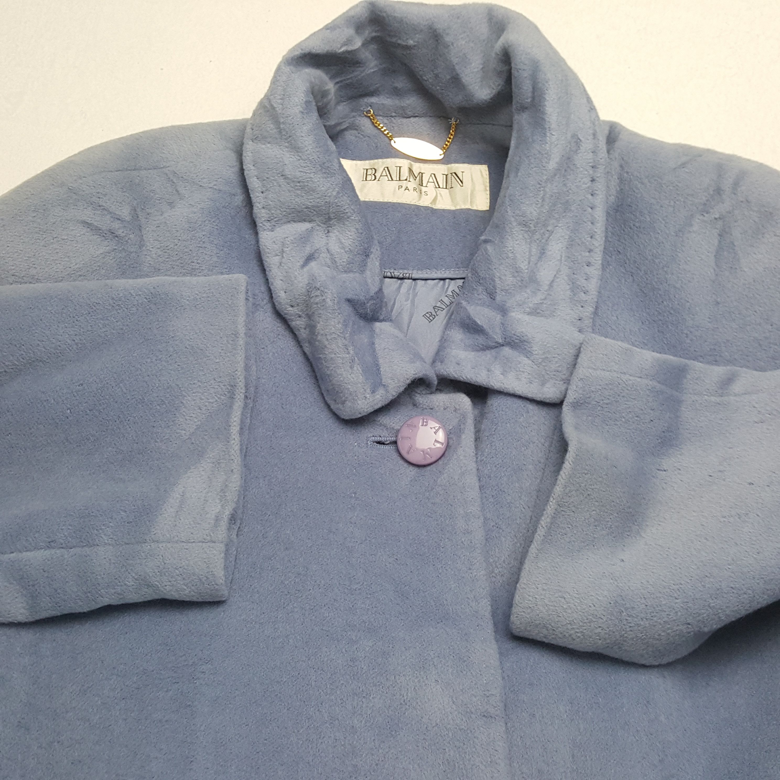 Balmain × Designer Vintage BALMAIN PARIS France Fashion Brand Coat Jacket Size US M / EU 48-50 / 2 - 8 Thumbnail