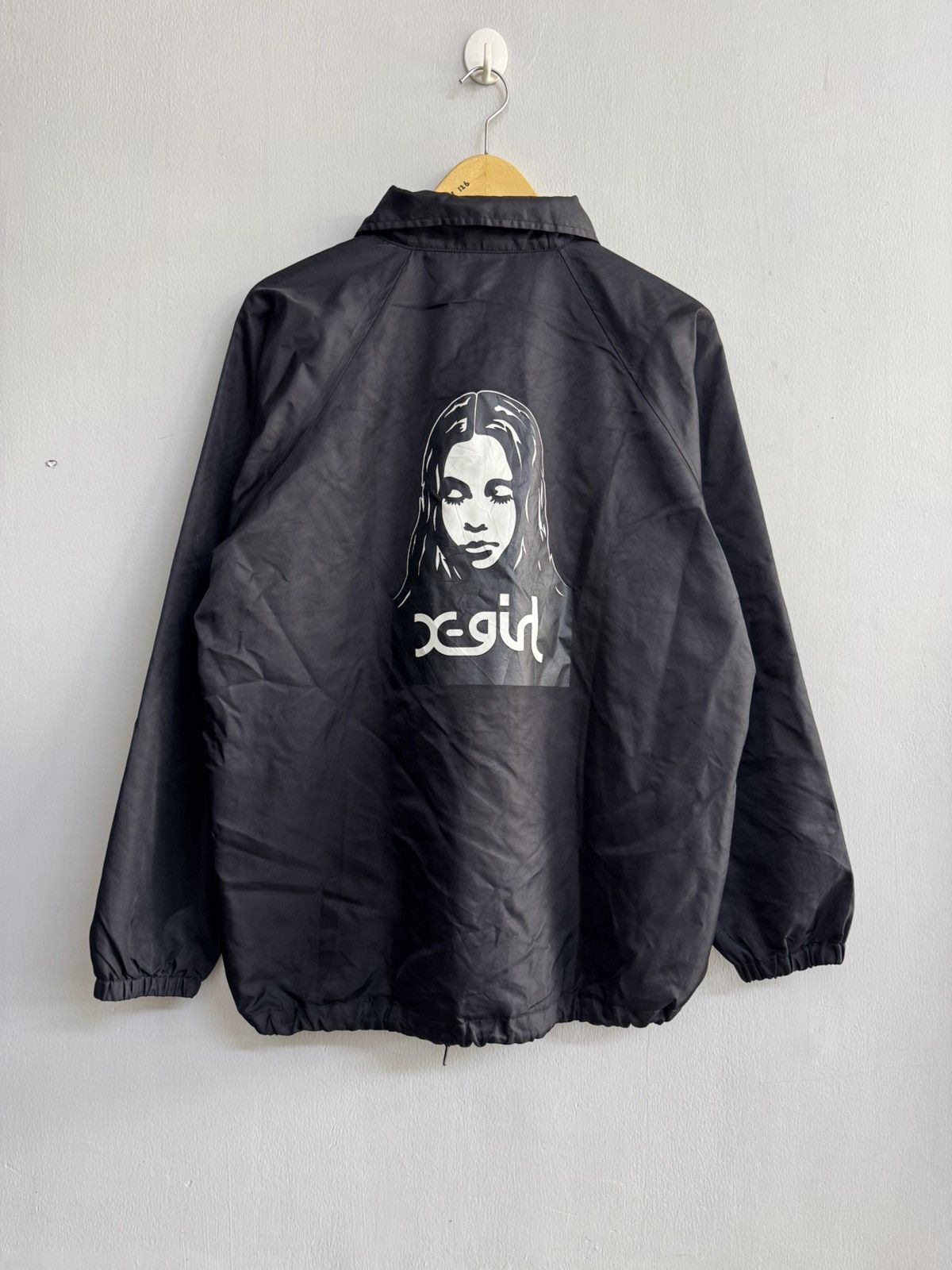 Japanese Brand X GIRL COACH JACKET HYSTERIC ICON BIG LOGO Size US L / EU 52-54 / 3 - 1 Thumbnail