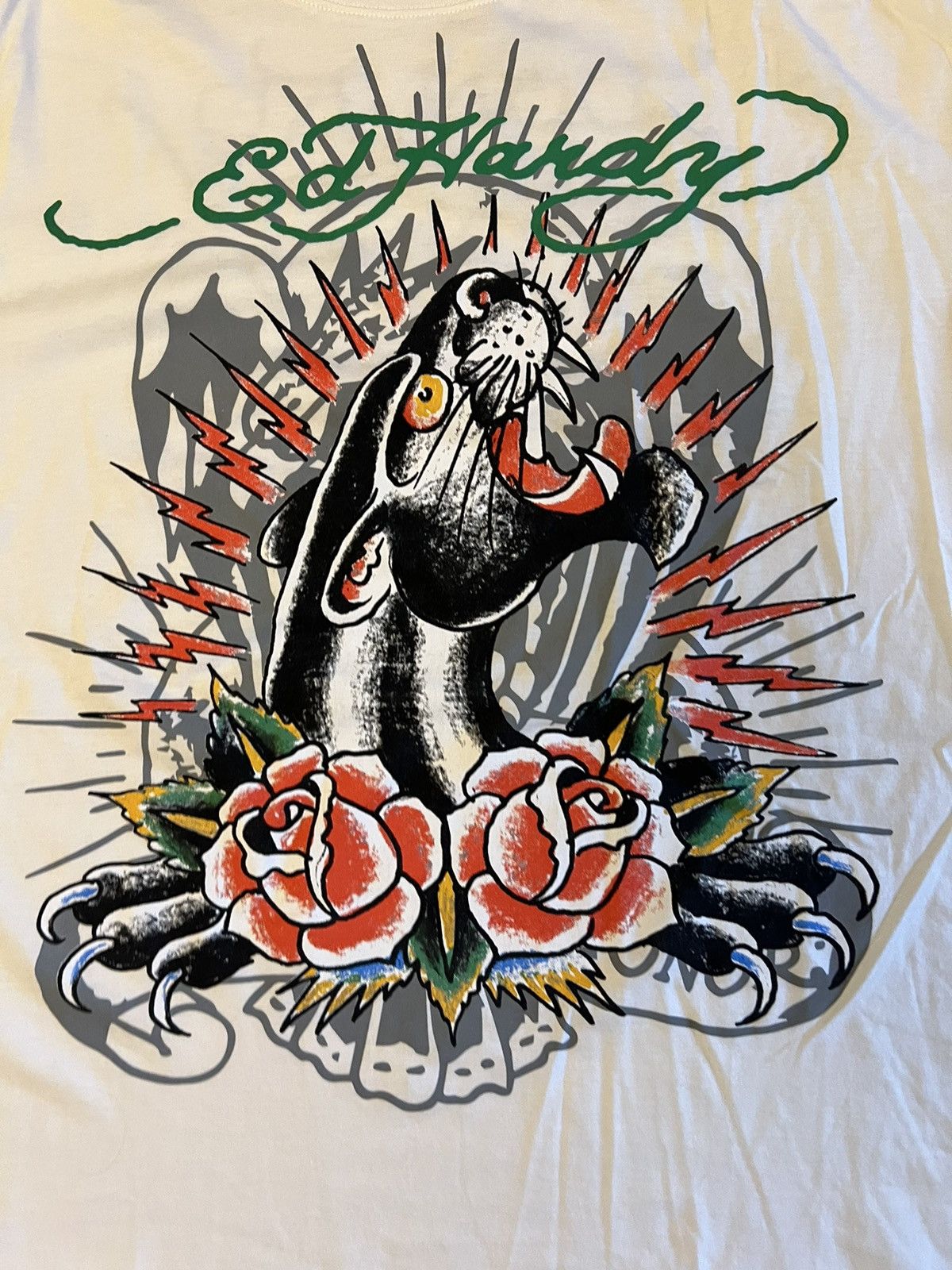 Christian Audigier × Ed Hardy Ed Hardy Panther graphic tee oversized Size US XXL / EU 58 / 5 - 3 Thumbnail