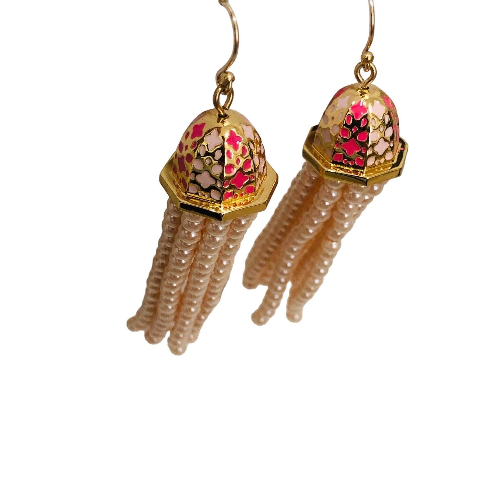 Kate Spade Kate Spade rambling rose lantern Tassel Earrings Size ONE SIZE - 5 Thumbnail