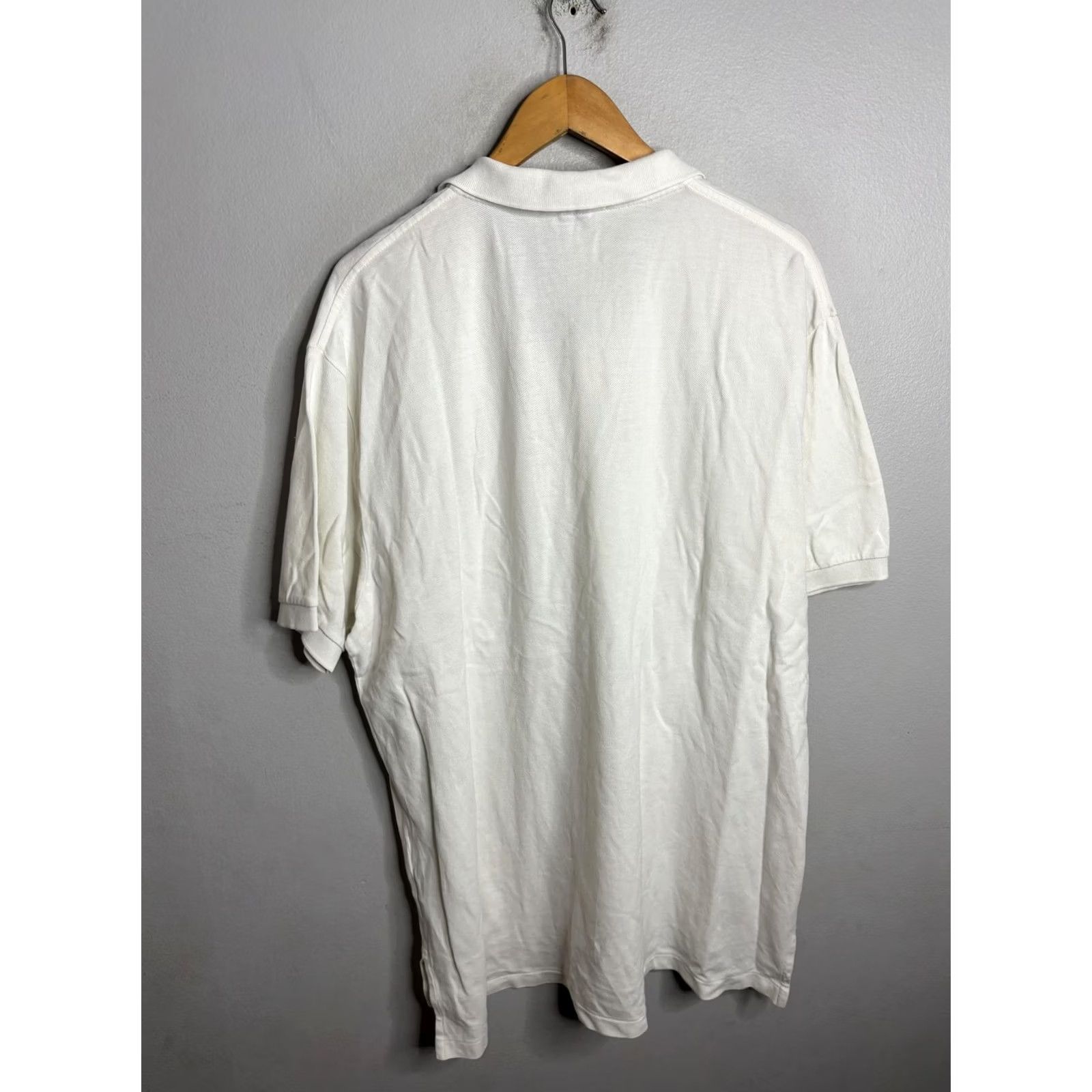 Polo Ralph Lauren Polo Ralph Lauren Polo Shirt Mens XL White Crest Logo 100% Cotton Casual Size US XL / EU 56 / 4 - 5 Thumbnail
