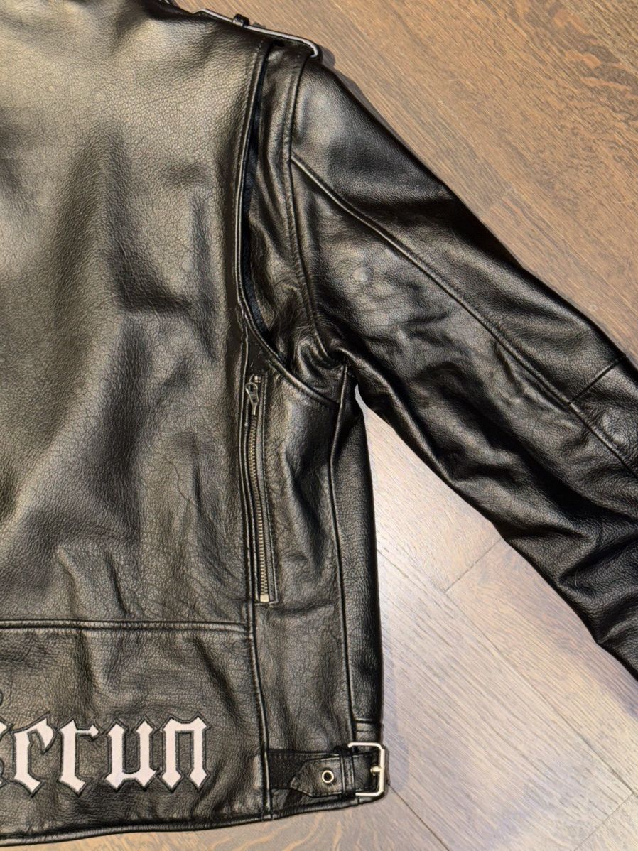 Other Genuine Cowhide Leather Moto Biker Jacket Size US M / EU 48-50 / 2 - 10 Thumbnail
