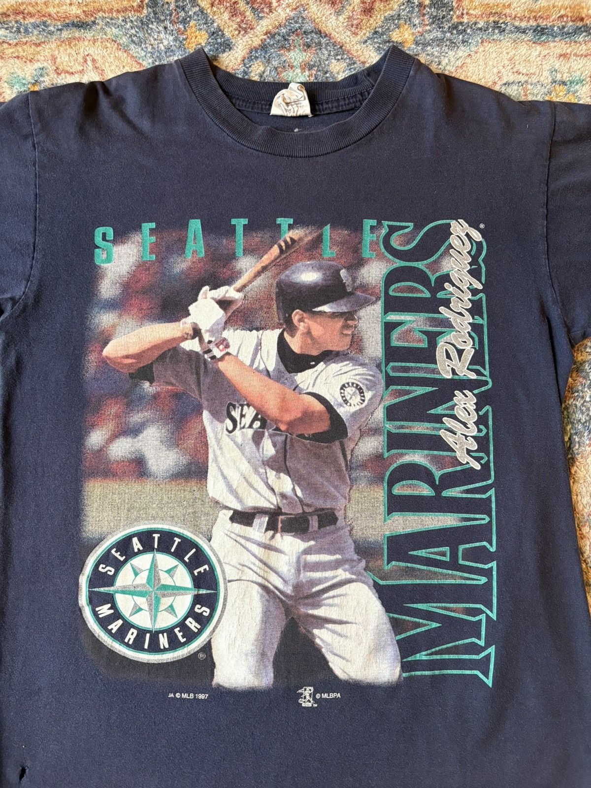 MLB Vintage MLB Seattle Mariners Alex Rodriguez T-shirt Small Size US S / EU 44-46 / 1 - 4 Thumbnail