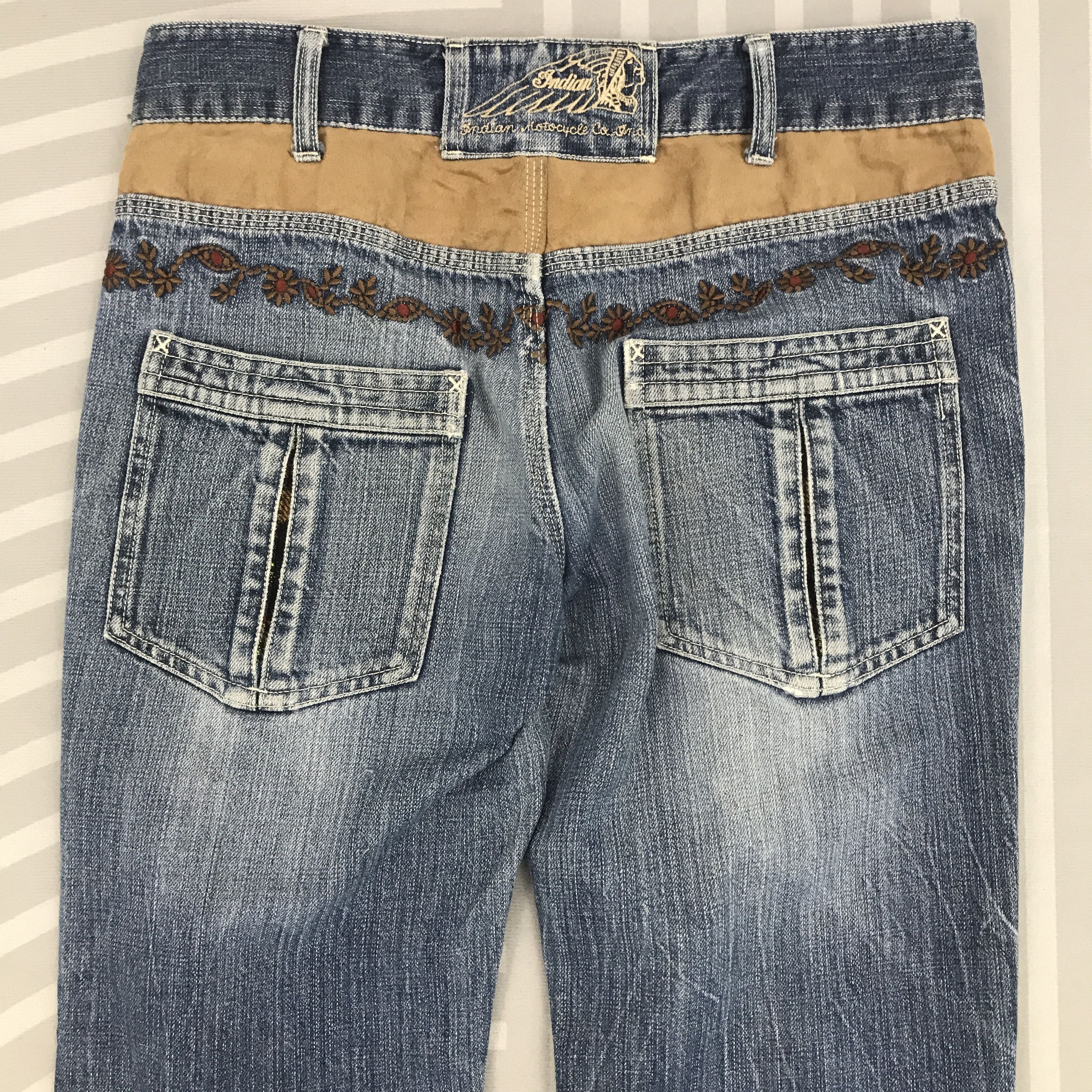 Springfield × Vintage Vintage Indian Springfield Distressed Denim Size US 30 / EU 46 - 5 Thumbnail