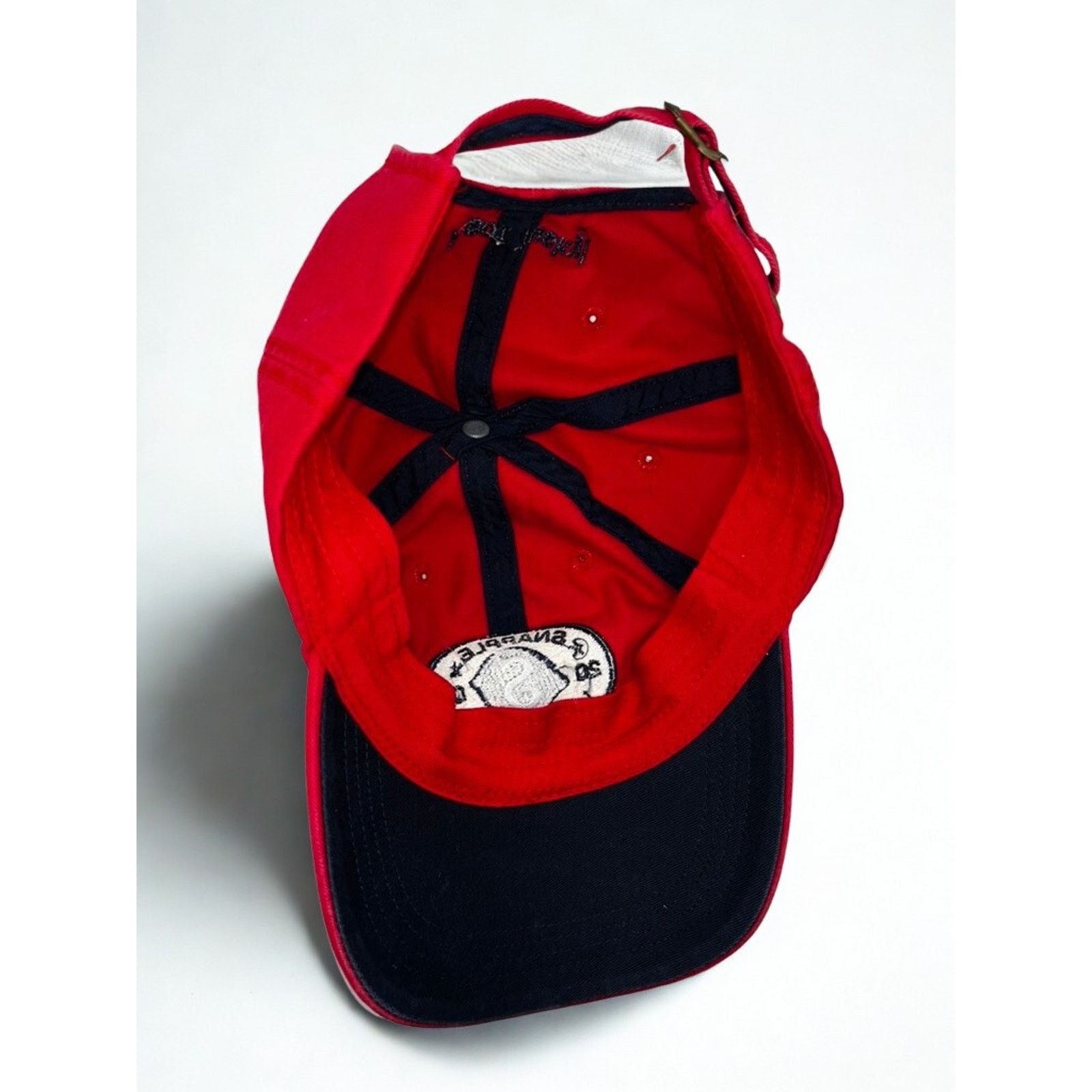 Other Snapple 2004 Lemons R Lucky Red Hat Adjustable Baseball Cap Size ONE SIZE - 7 Thumbnail