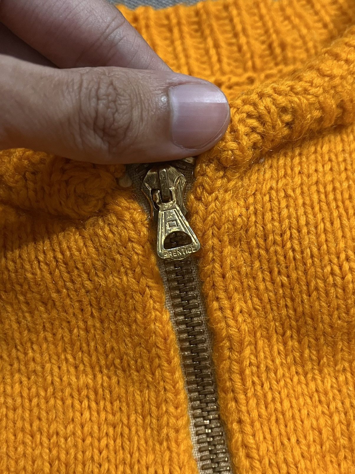 Vintage Vintage 1950s Knitwear Full zip unknown brand🧶 Size US XS / EU 42 / 0 - 4 Thumbnail