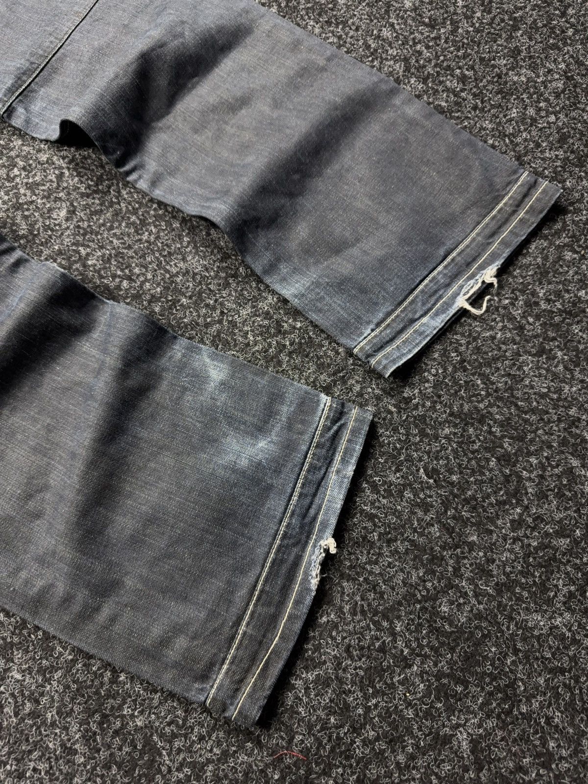Japanese Brand Y2K Japanese Police G-Star style 00s Retro Dark Denim Jeans Size US 32 / EU 48 - 16 Thumbnail