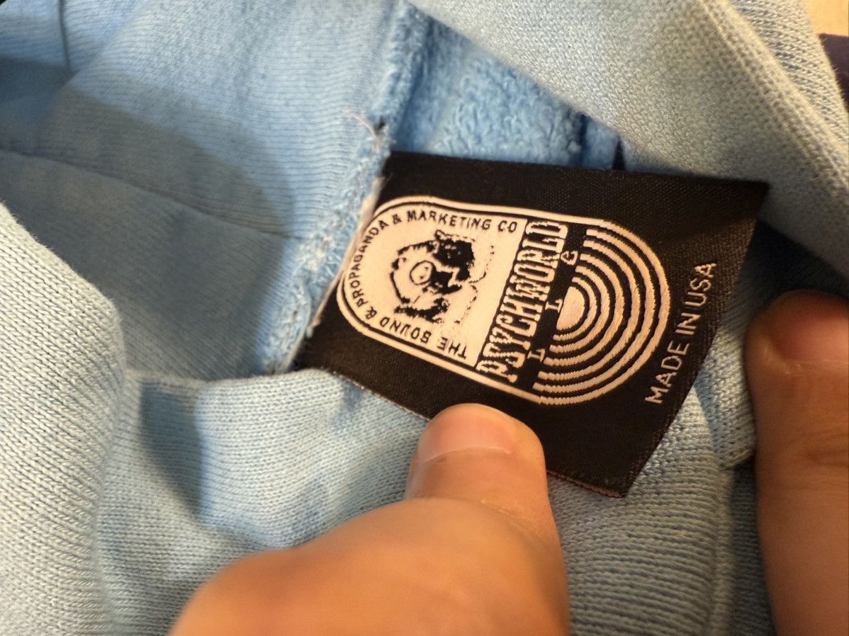 Psychworld Blue Motion Logo Hoodie Size US M / EU 48-50 / 2 - 3 Thumbnail