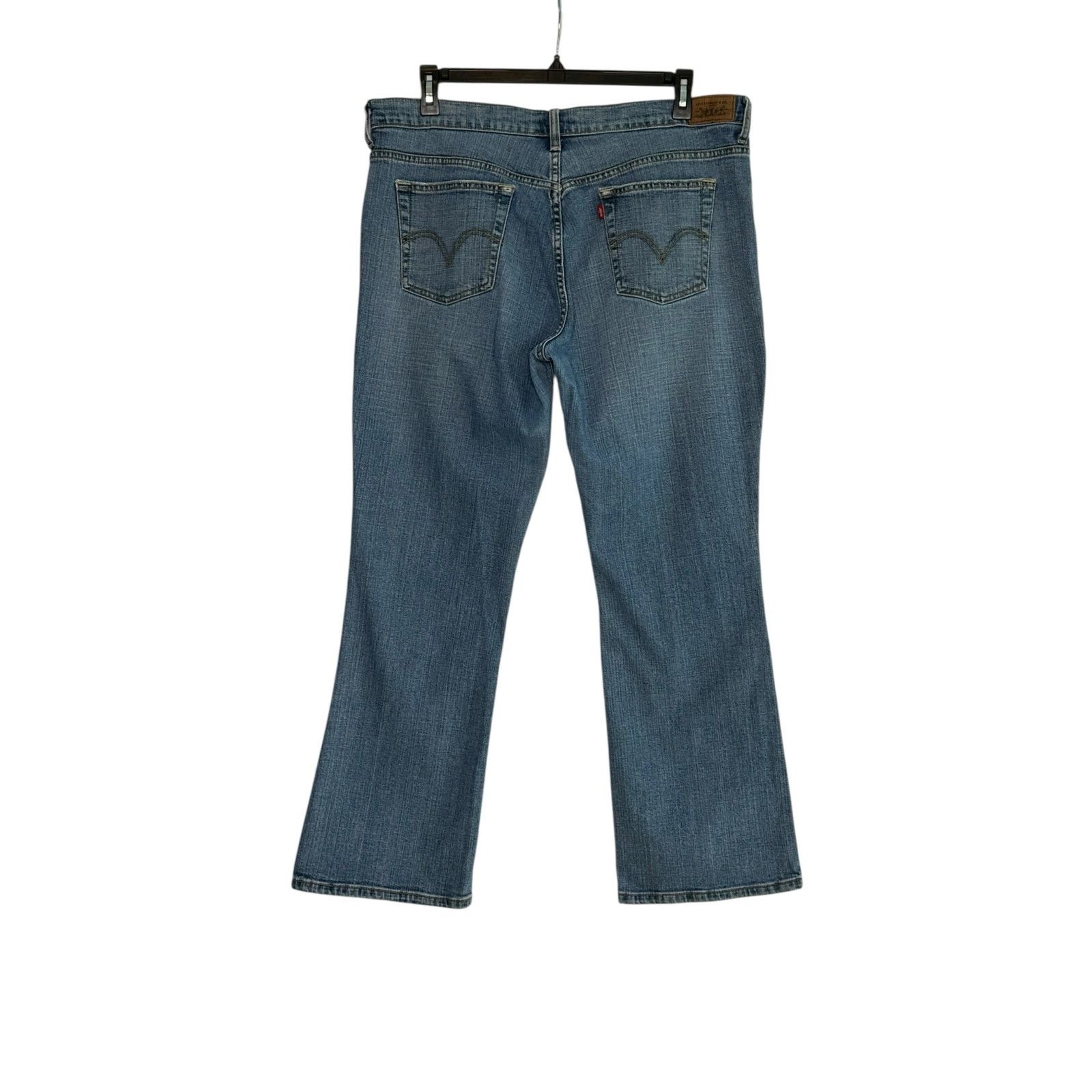 Levi's Levis strauss 515 blue boot cut jeans pants size 16 Size 38" / US 16 / IT 52 - 2 Thumbnail