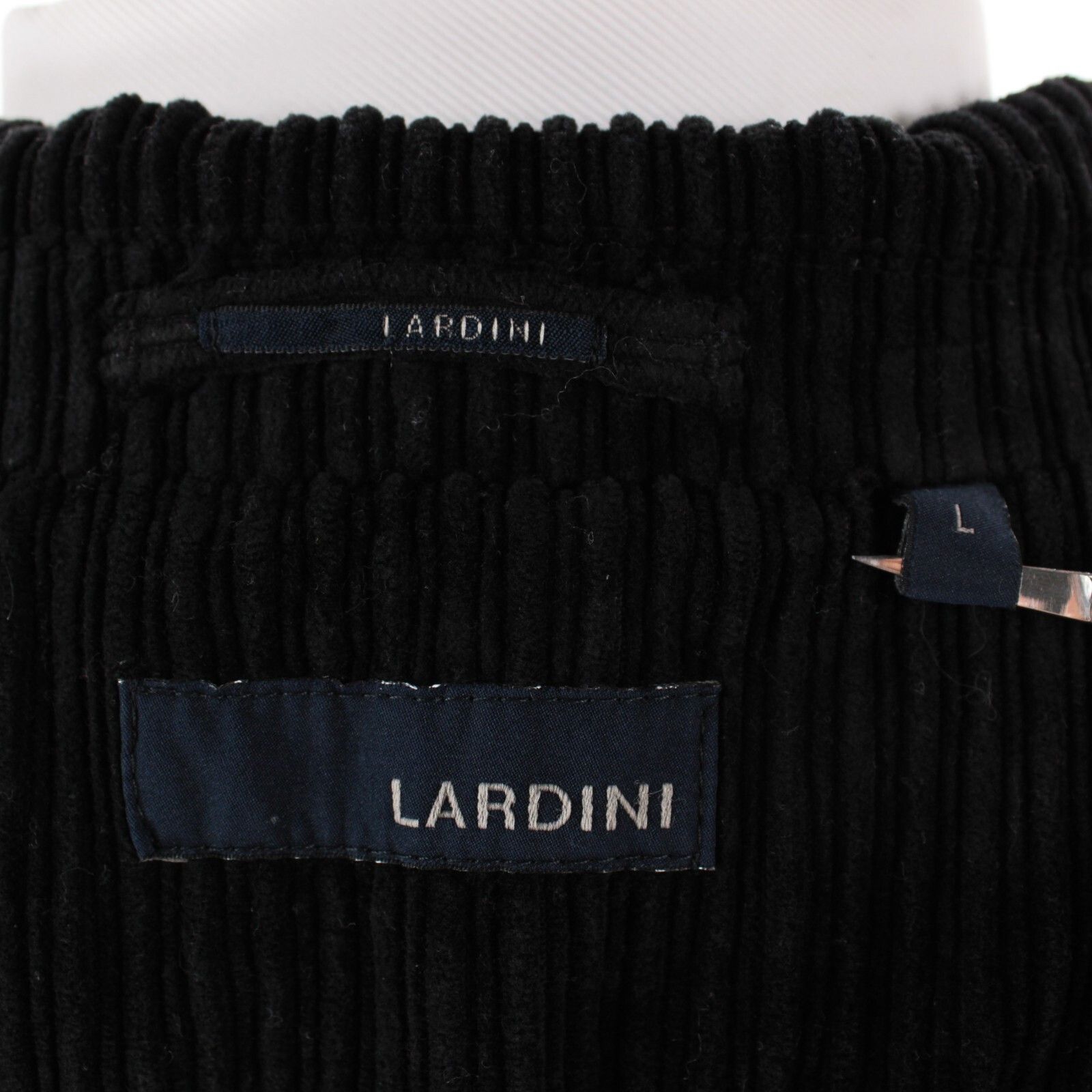 Lardini Lardini Jacket Size L US In Black Cotton Size US L / EU 52-54 / 3 - 7 Thumbnail