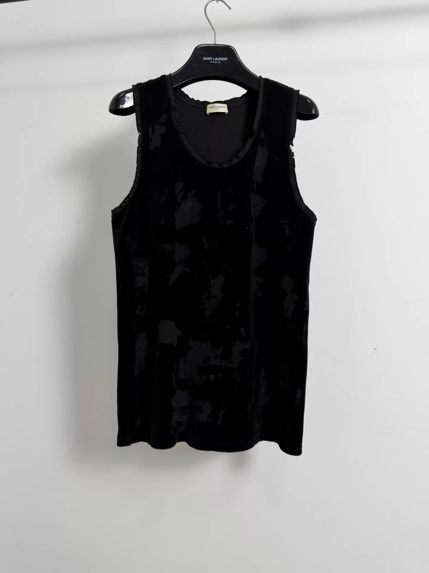 Saint Laurent Paris SLP 18FW Phantom Wormhole Torn Gilet SS S Size S / US 4 / IT 40 - 1 Thumbnail