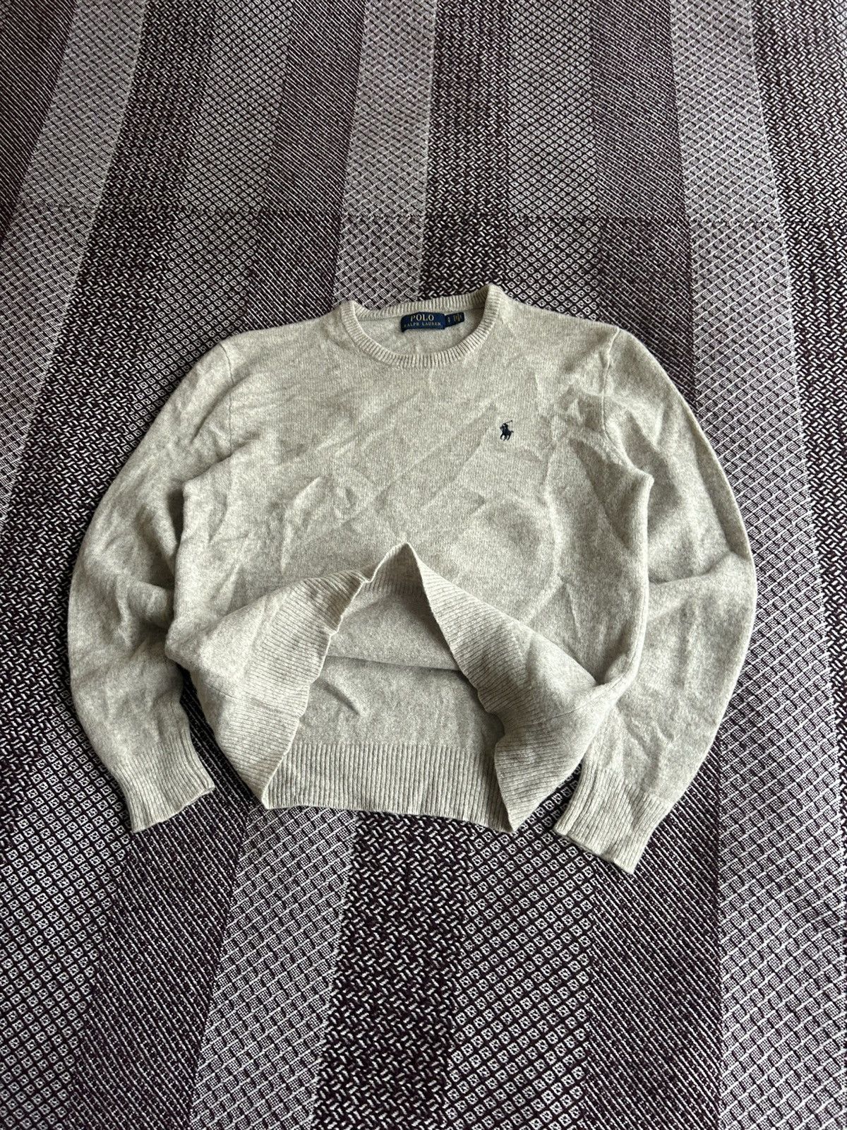 Polo Ralph Lauren Polo Ralph Lauren Wool Crewneck Sweater Unisex Solid Style S Size US S / EU 44-46 / 1 - 5 Thumbnail
