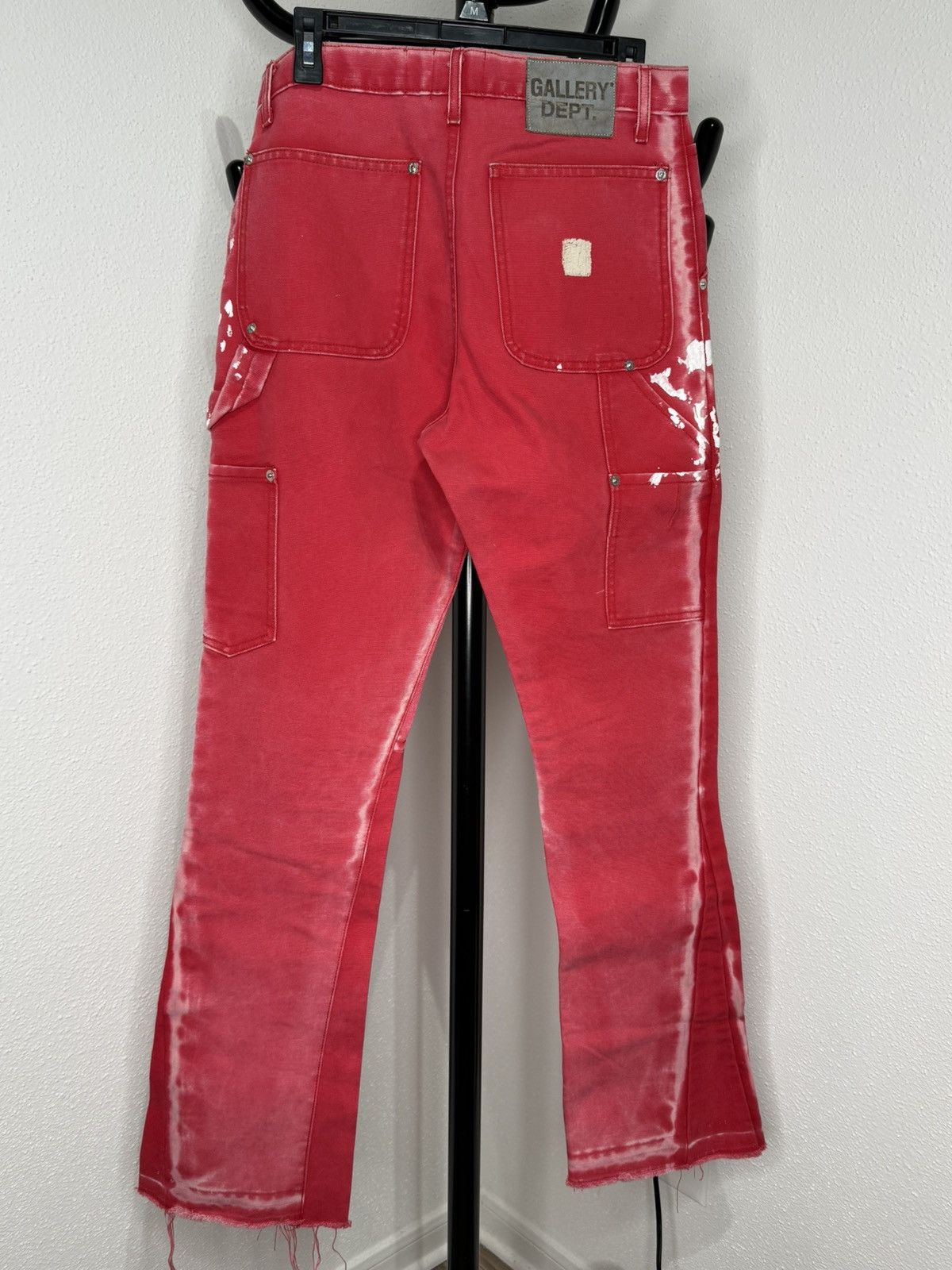 Gallery Dept. Gallery Dept. La Flare Carpenter Red Jeans Size US 30 / EU 46 - 4 Thumbnail
