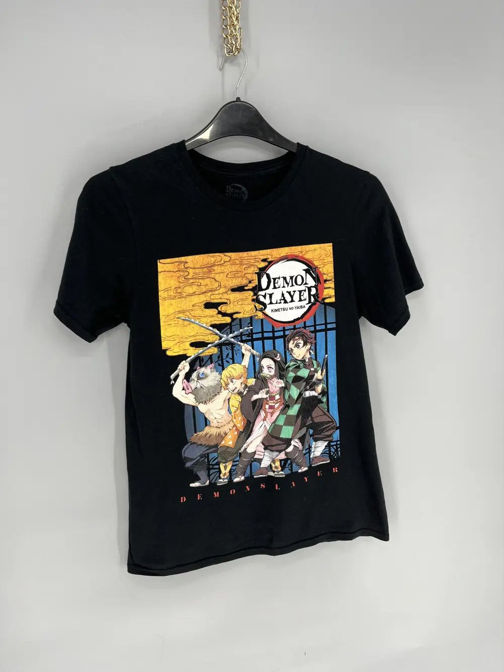 Anime × Vintage Demon Slayer Anima Japanese comics movie tee Size US S / EU 44-46 / 1 - 3 Thumbnail