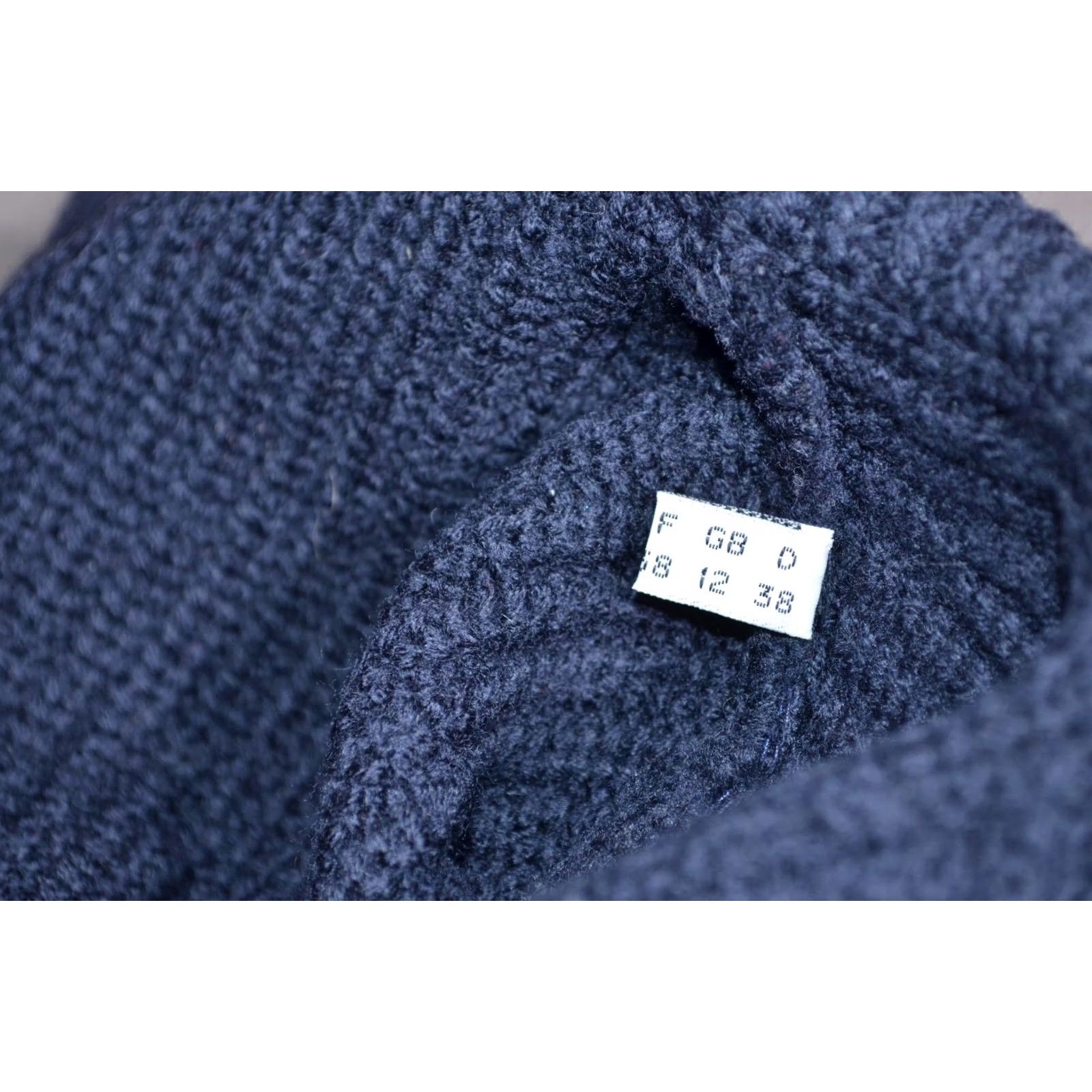 Vintage VINTAGE Armani Jeans Cardigan Women Wool Navy Blue Italy Wool Knit UK12 Size XL / US 12-14 / IT 48-50 - 8 Thumbnail